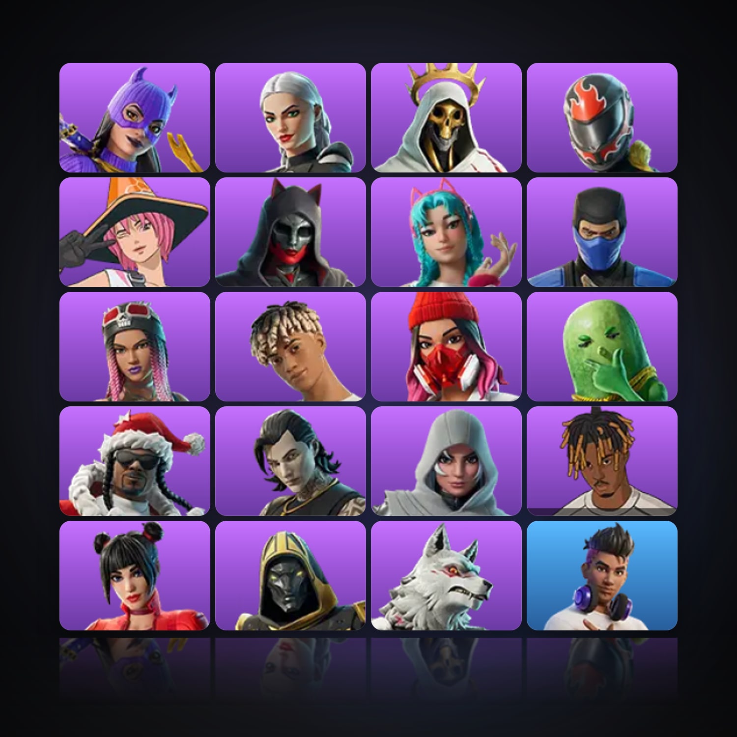 Fortnite | 20 Skins | Level 481 | 14 Wins — HabibiAccounts