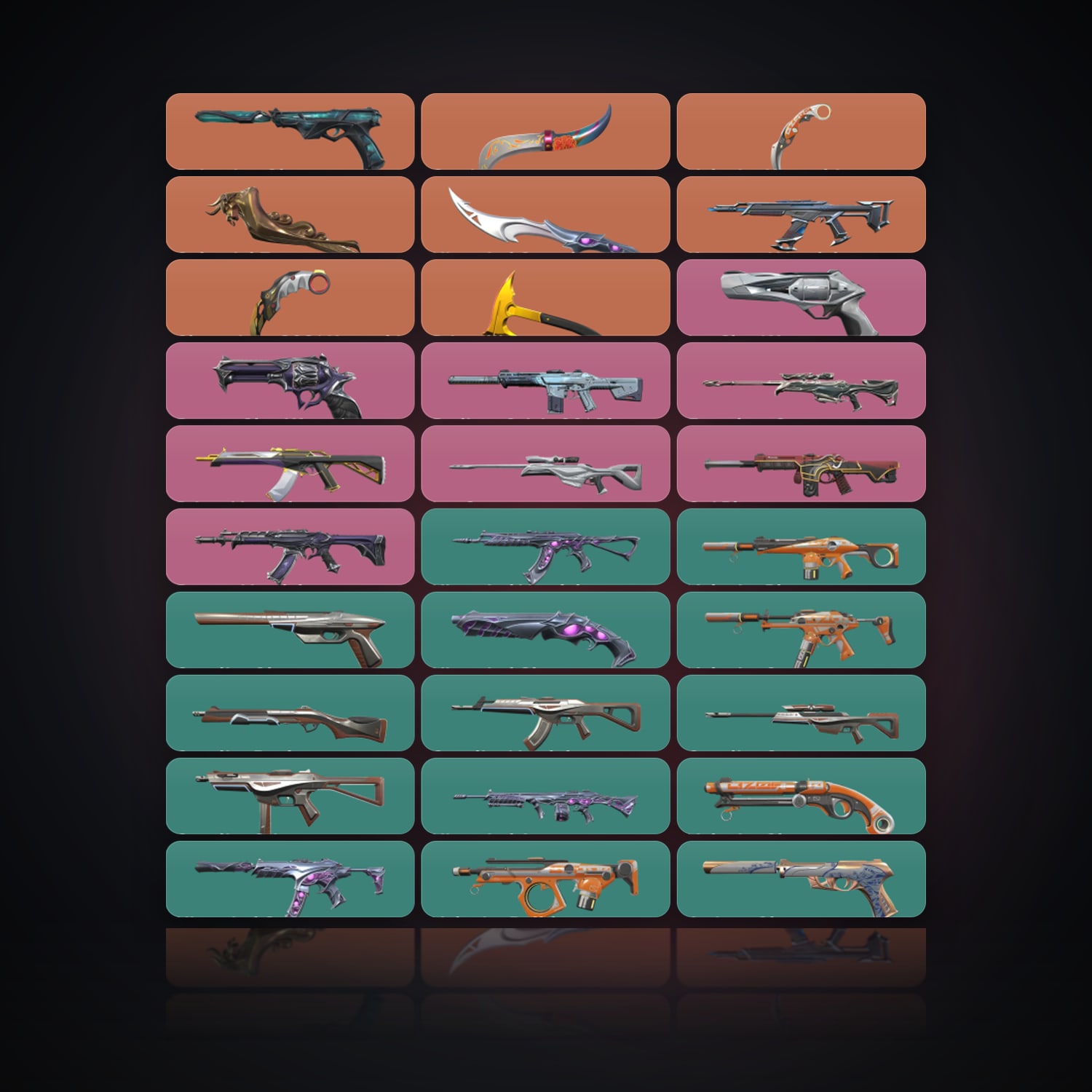 LA Ascendant 1 locker — 6 knives, 65 skins, lvl 209 — HabibiAccounts