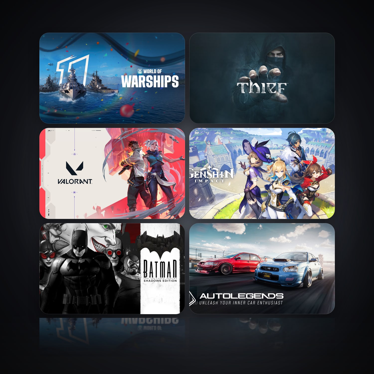 World of Warships & Thief | 12 Games — HabibiAccounts