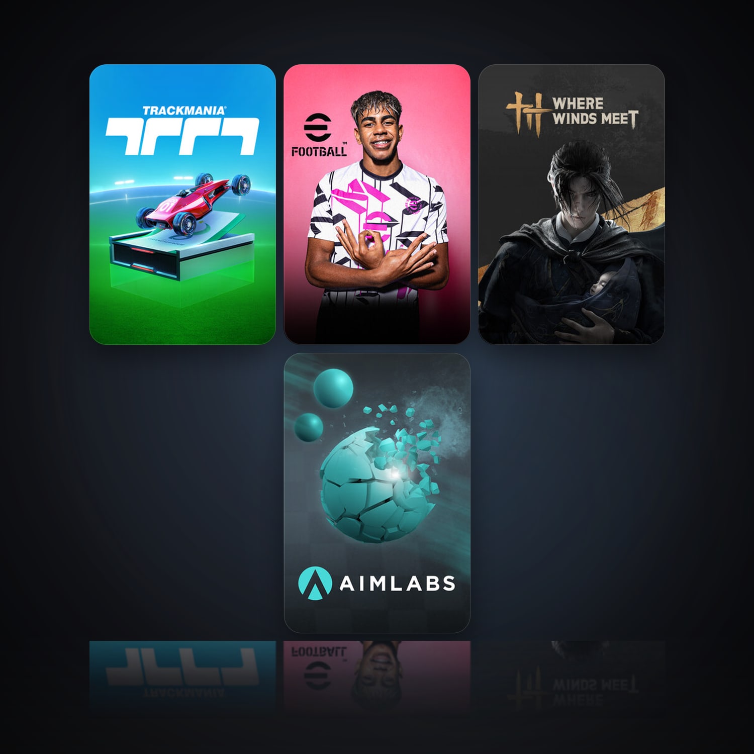 Trackmania & eFootball 2024 | Clean — HabibiAccounts