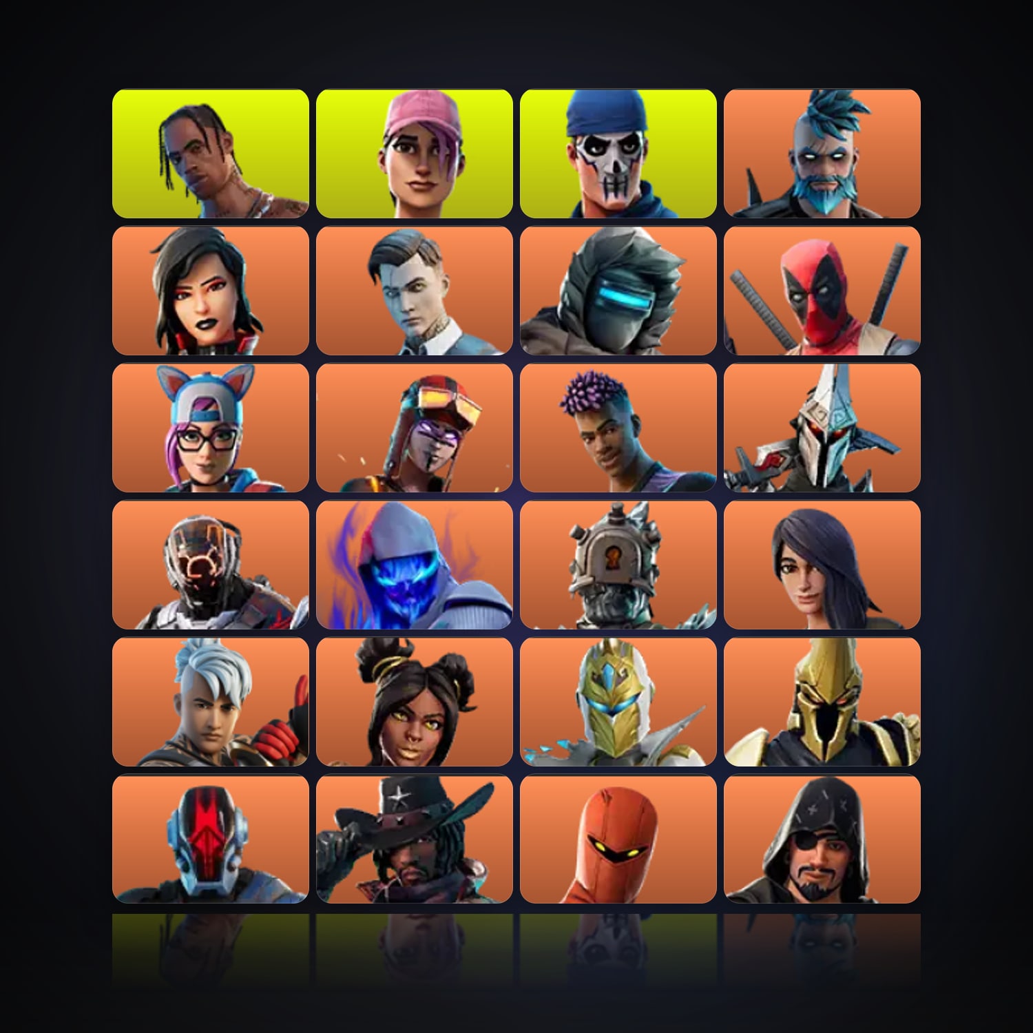Fortnite | 274 Skins | 6.5K V-Bucks | Level 3939 | 632 Wins — HabibiAccounts