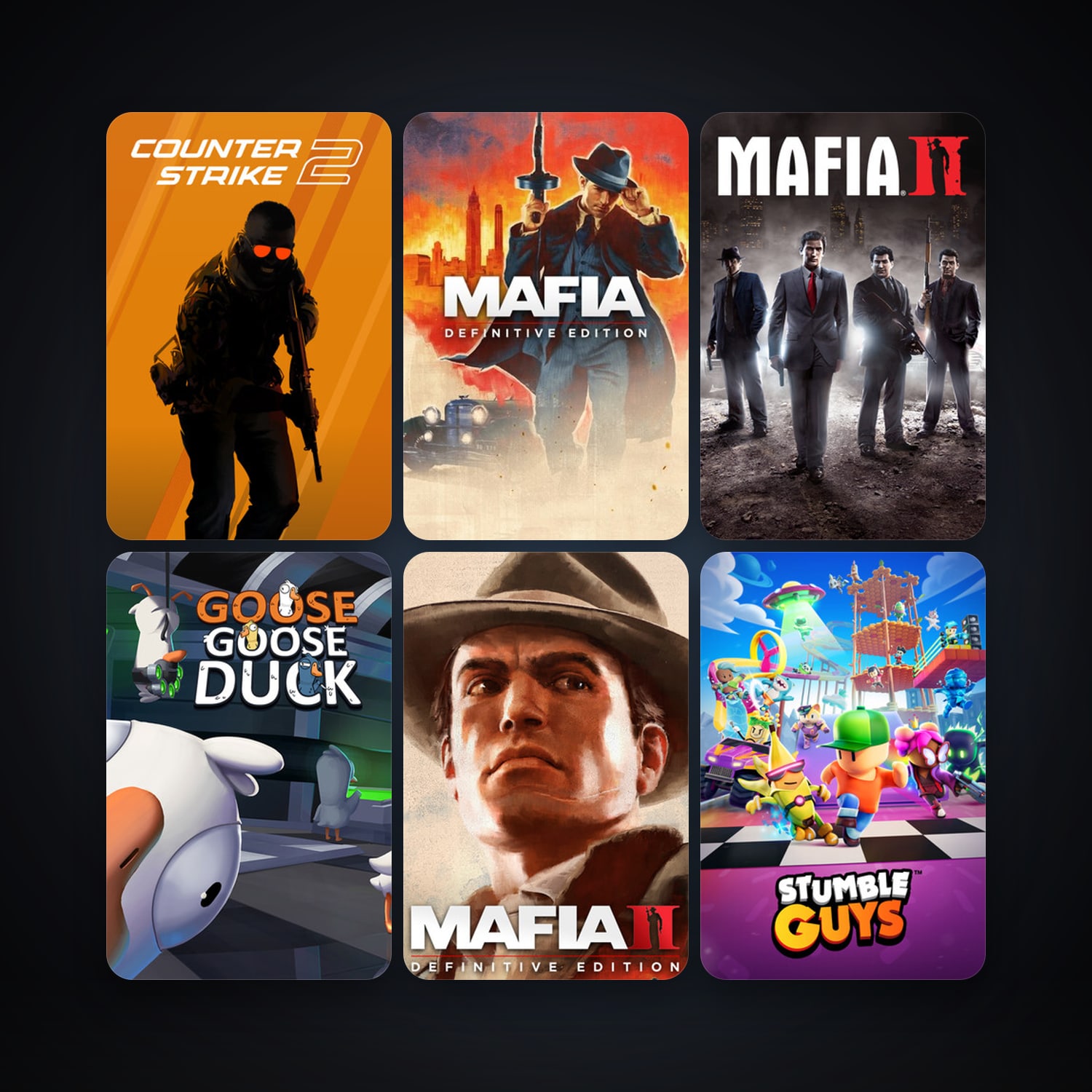 CS2 Prime + Mafia II, 9 games, clean — HabibiAccounts