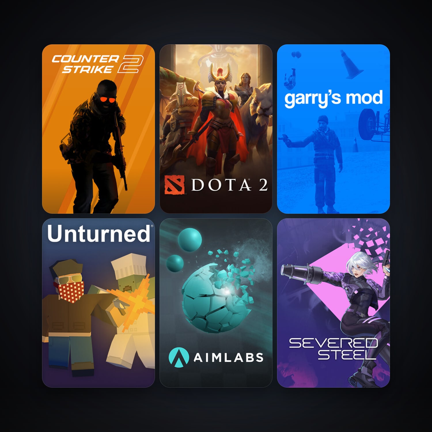Dota 2 + CS2 Prime, 9 games, Steam 21, clean — HabibiAccounts