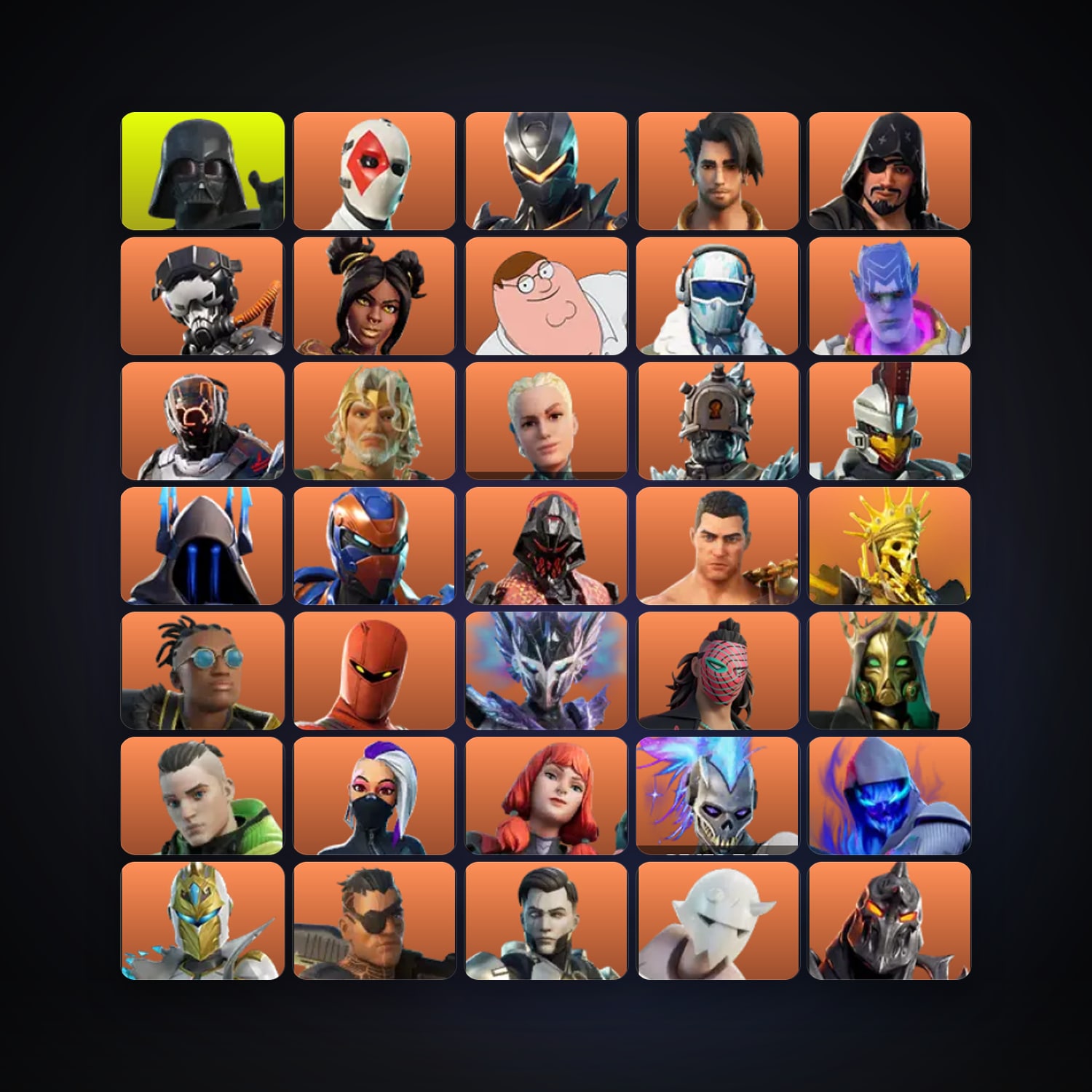 Fortnite | 447 Skins | 800 V-Bucks | Level 3908 | 250 Wins — HabibiAccounts
