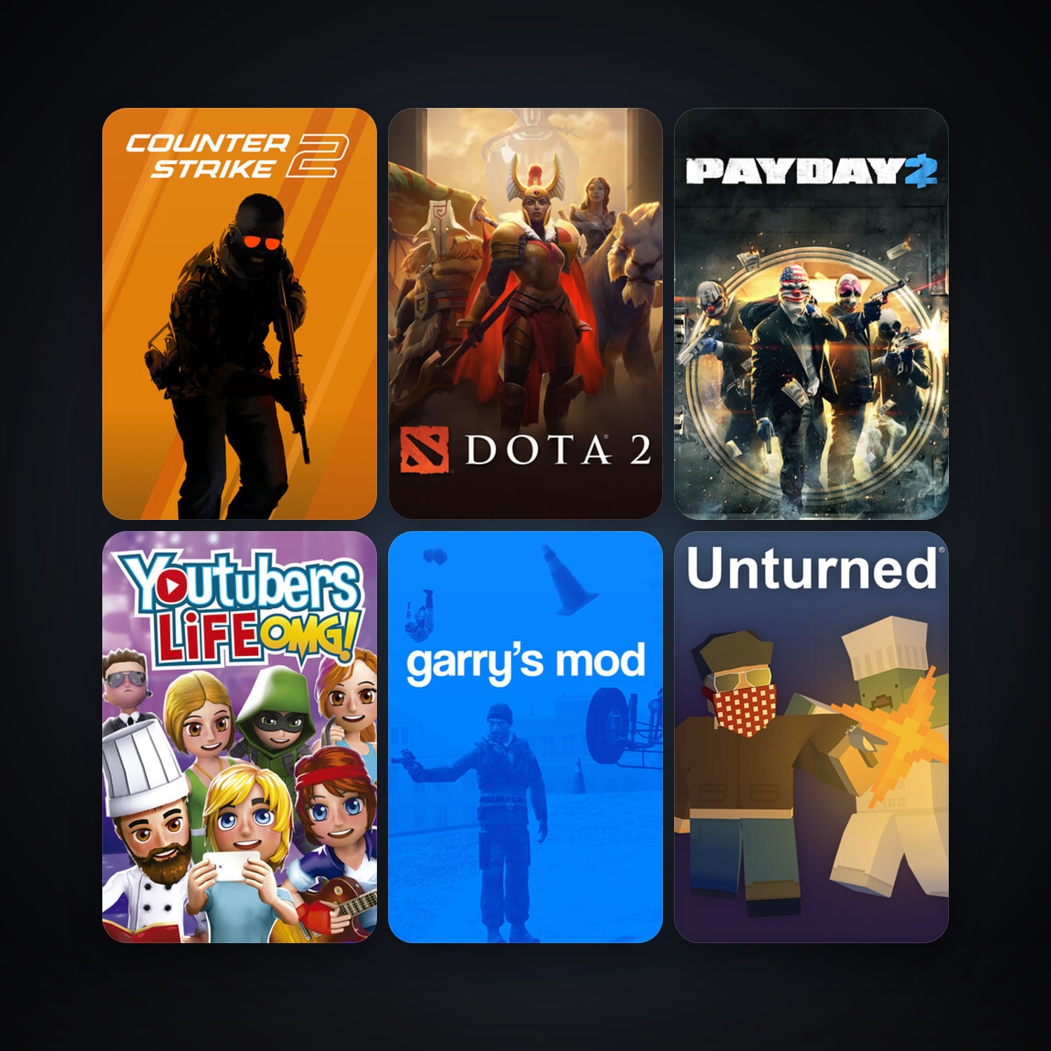 Dota 2 + CS2 Prime, 9 games, clean — HabibiAccounts