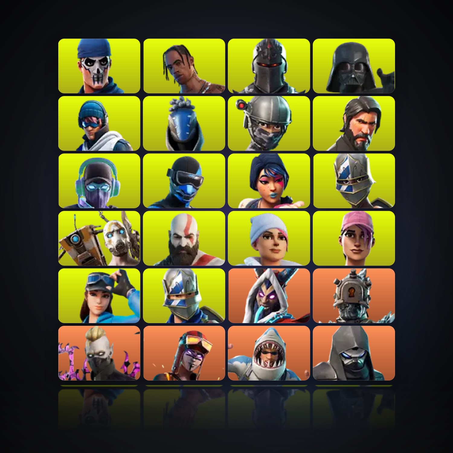Fortnite | 309 Skins | Level 3486 | 1.2K Wins — HabibiAccounts