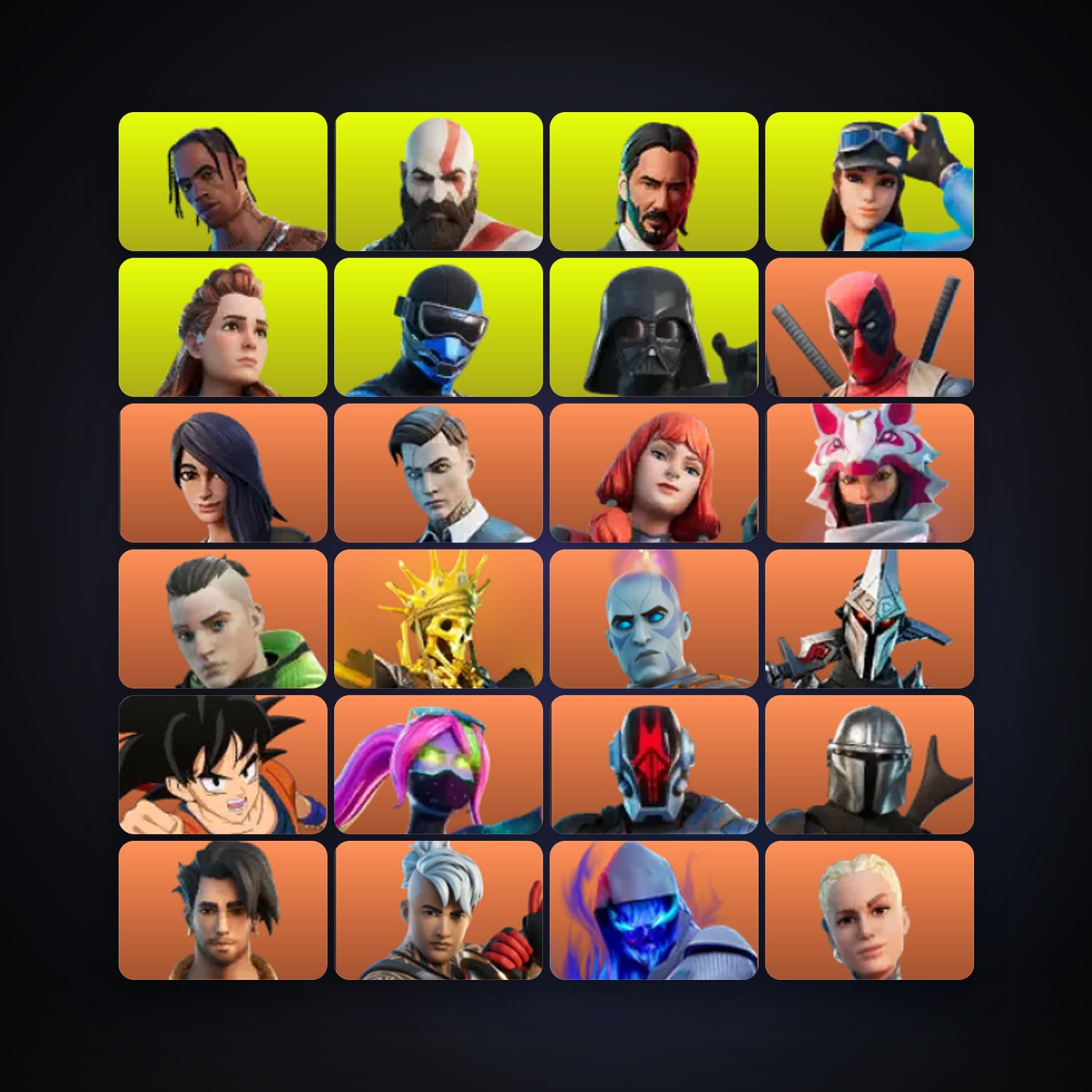 Fortnite | 301 Skins | 1.1K V-Bucks | Level 2436 | 451 Wins — HabibiAccounts