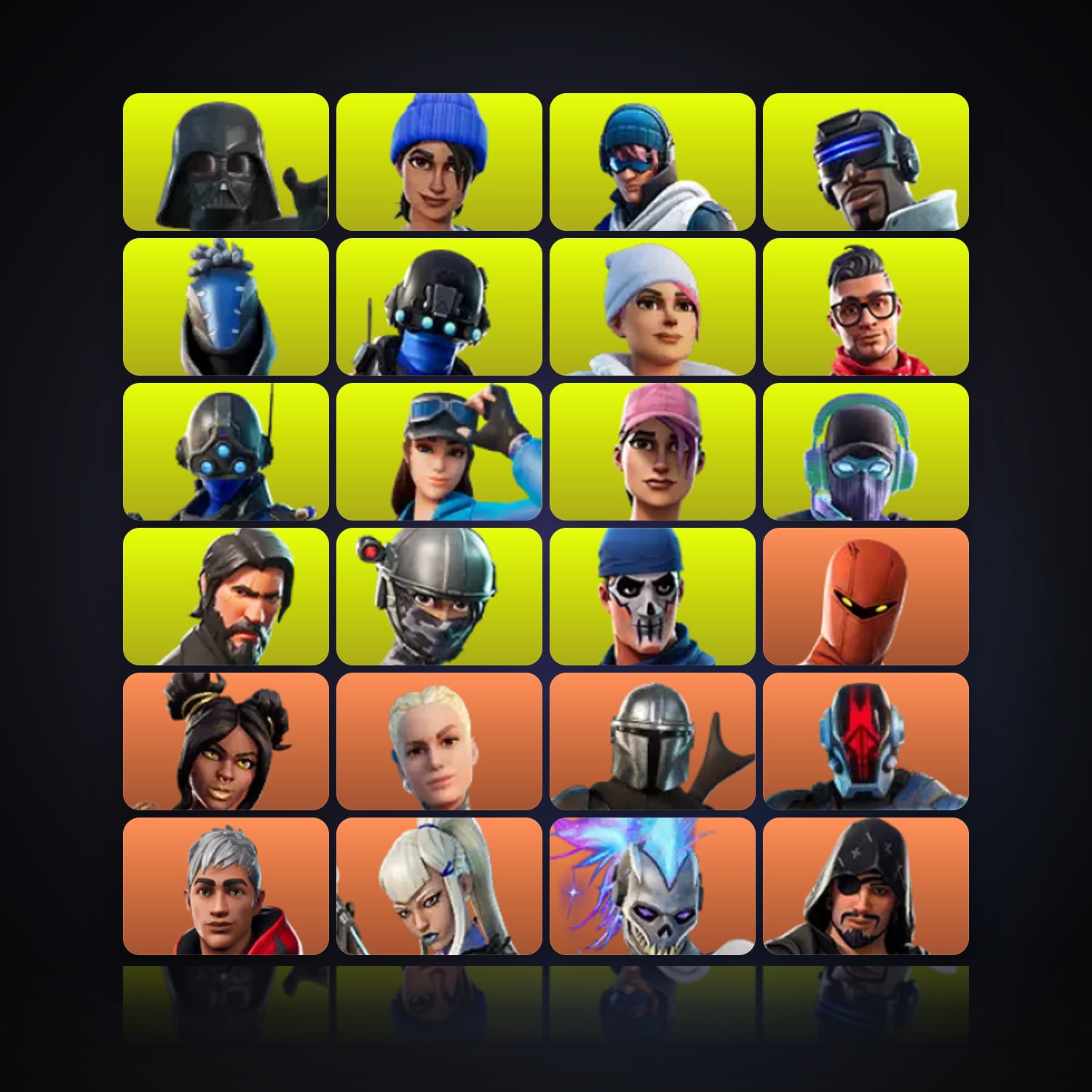 Fortnite | 218 Skins | 250 V-Bucks | Level 3556 | 477 Wins — HabibiAccounts