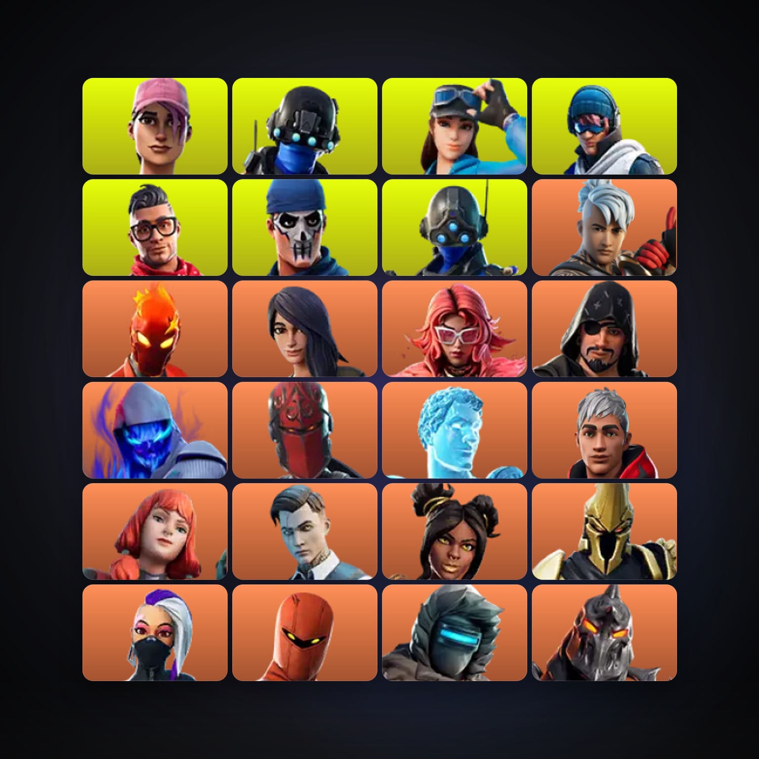 Fortnite | 126 Skins | 350 V-Bucks | Level 2599 | 422 Wins — HabibiAccounts