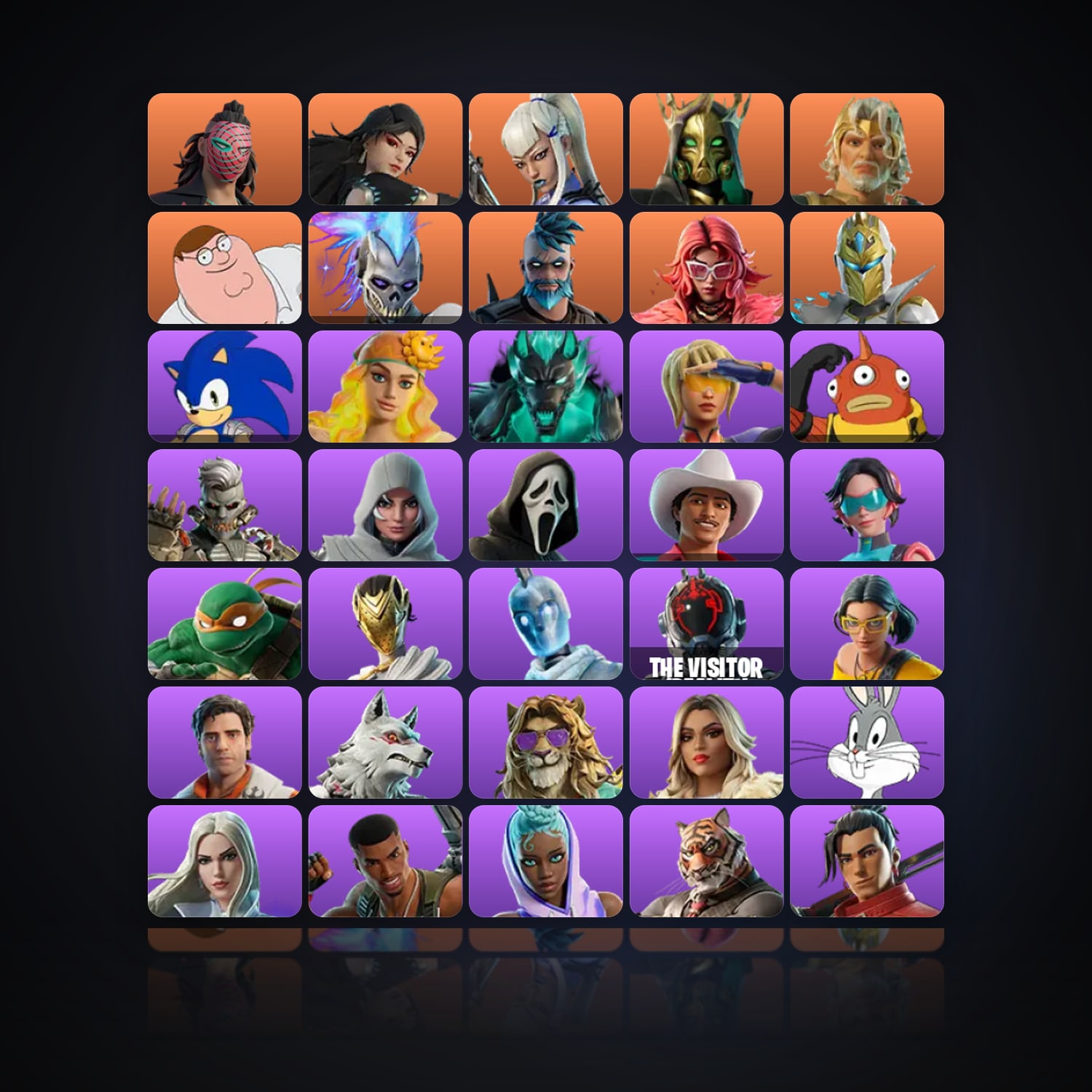 Fortnite | 257 Skins | 3.5K V-Bucks | Level 2965 | 336 Wins — HabibiAccounts