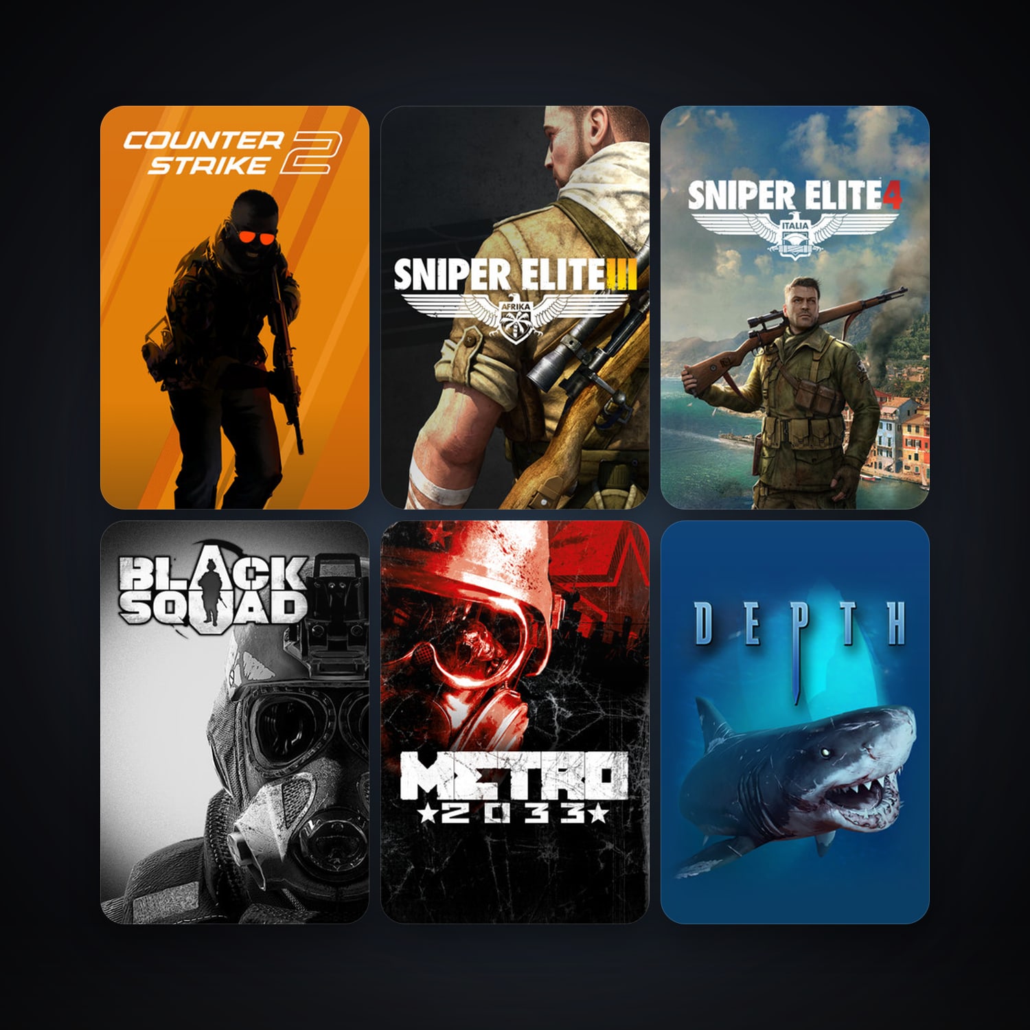 CS2 Prime + Metro 2033, 17 games, clean — HabibiAccounts