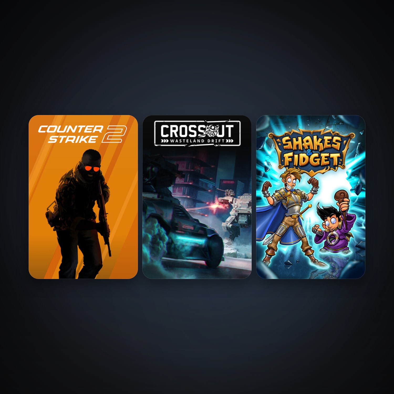 CS2 Prime + Crossout, 7 games, clean — HabibiAccounts