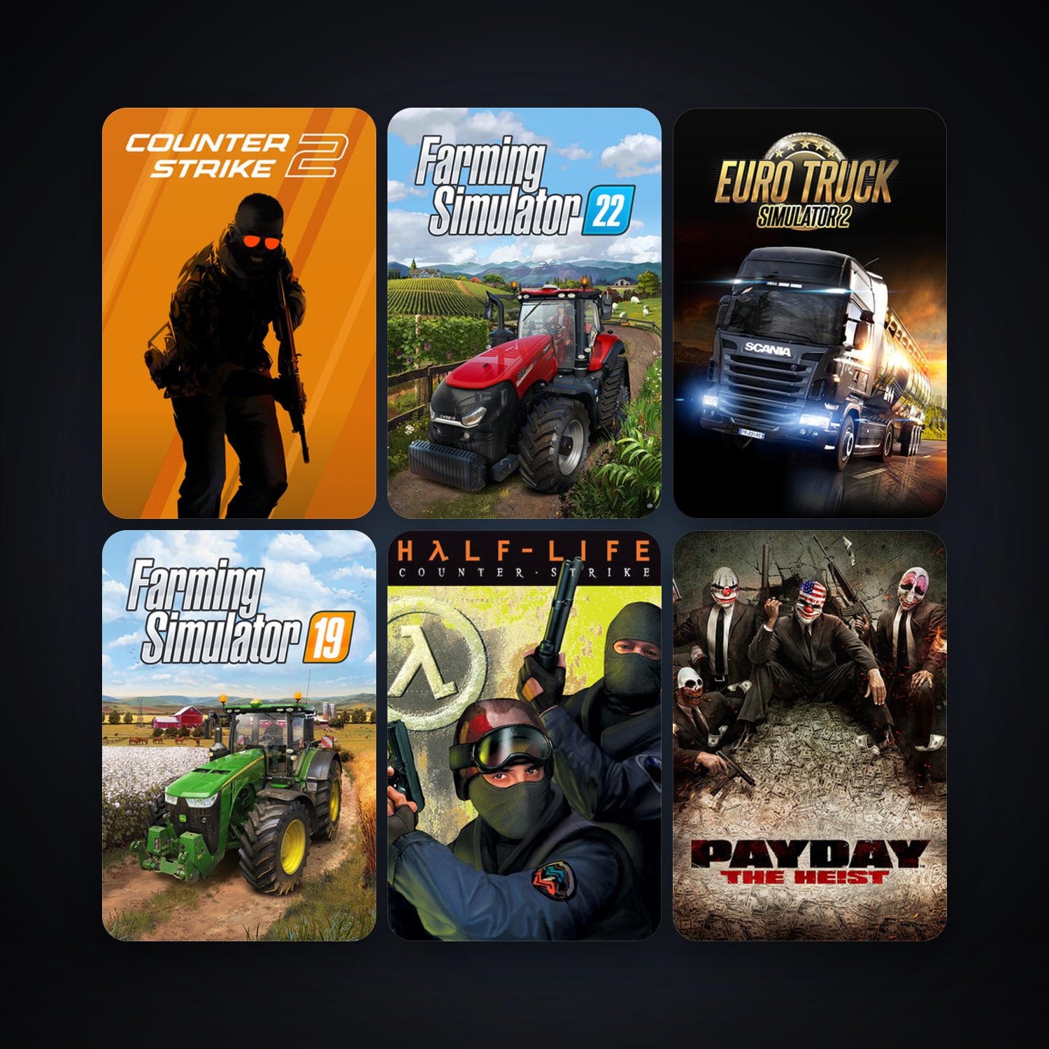 Counter-Strike + CS2 Prime, 15 games, clean — HabibiAccounts