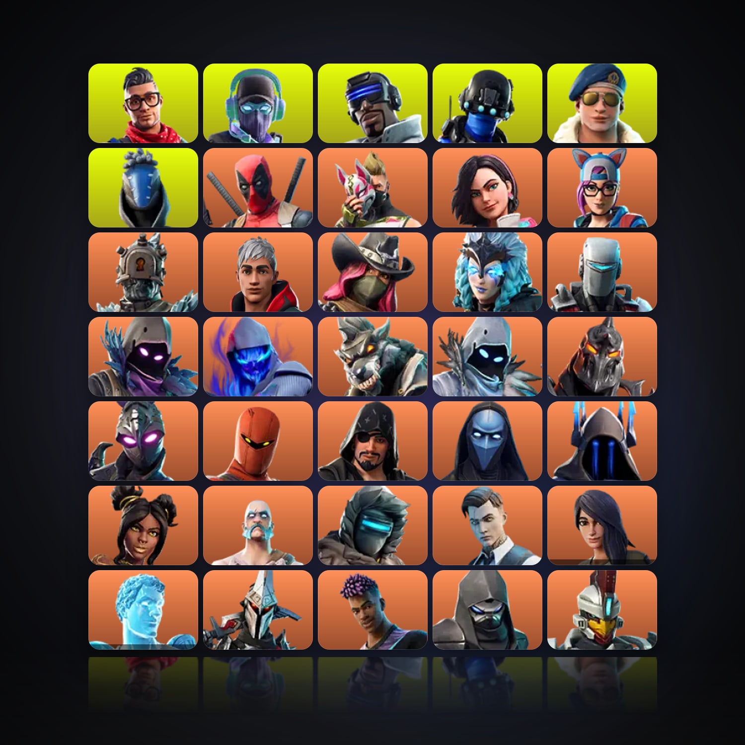 Fortnite | 114 Skins | Level 2279 | 813 Wins — HabibiAccounts