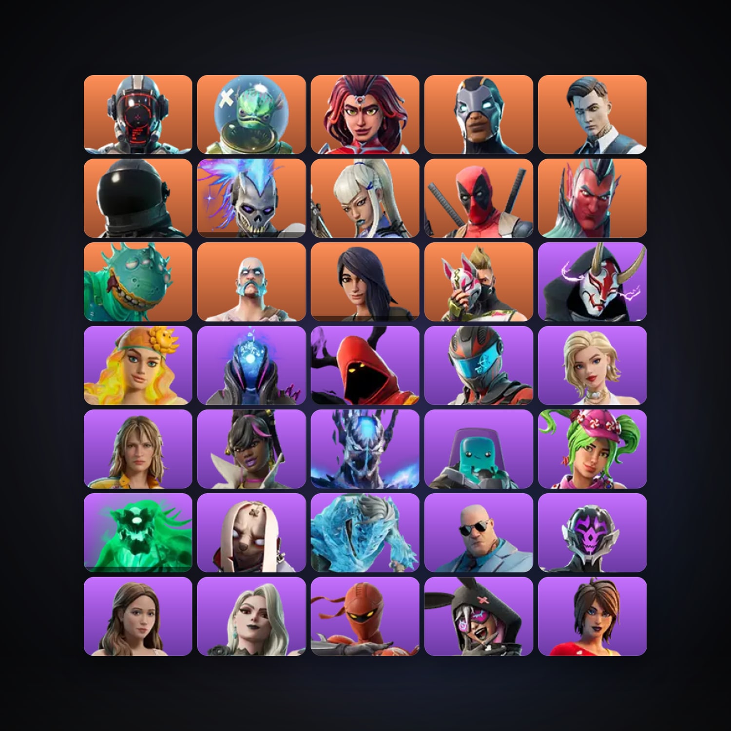 Fortnite | 88 Skins | 600 V-Bucks | Level 1067 | 147 Wins — HabibiAccounts