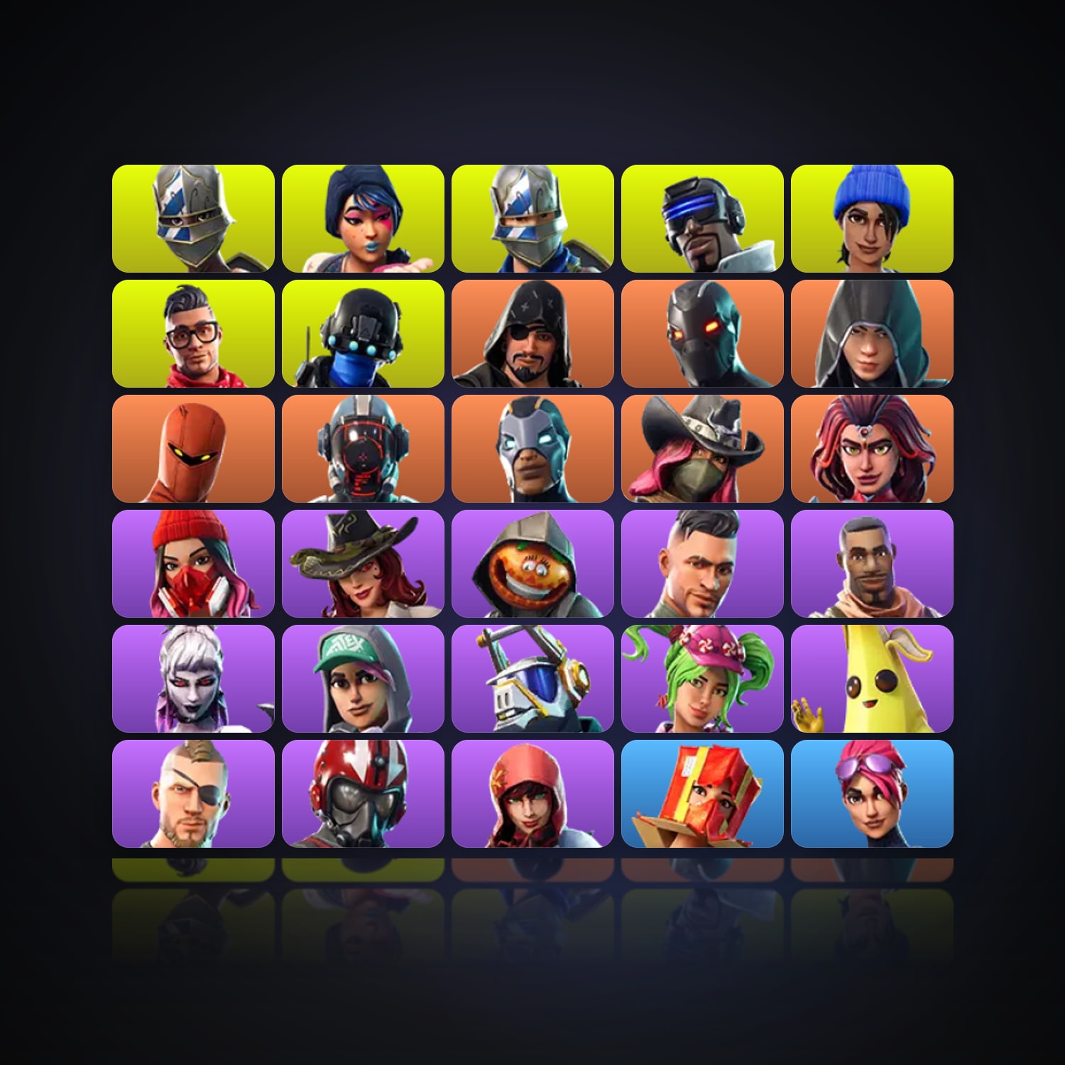 Fortnite | 32 Skins | 100 V-Bucks | Level 1073 | 313 Wins — HabibiAccounts