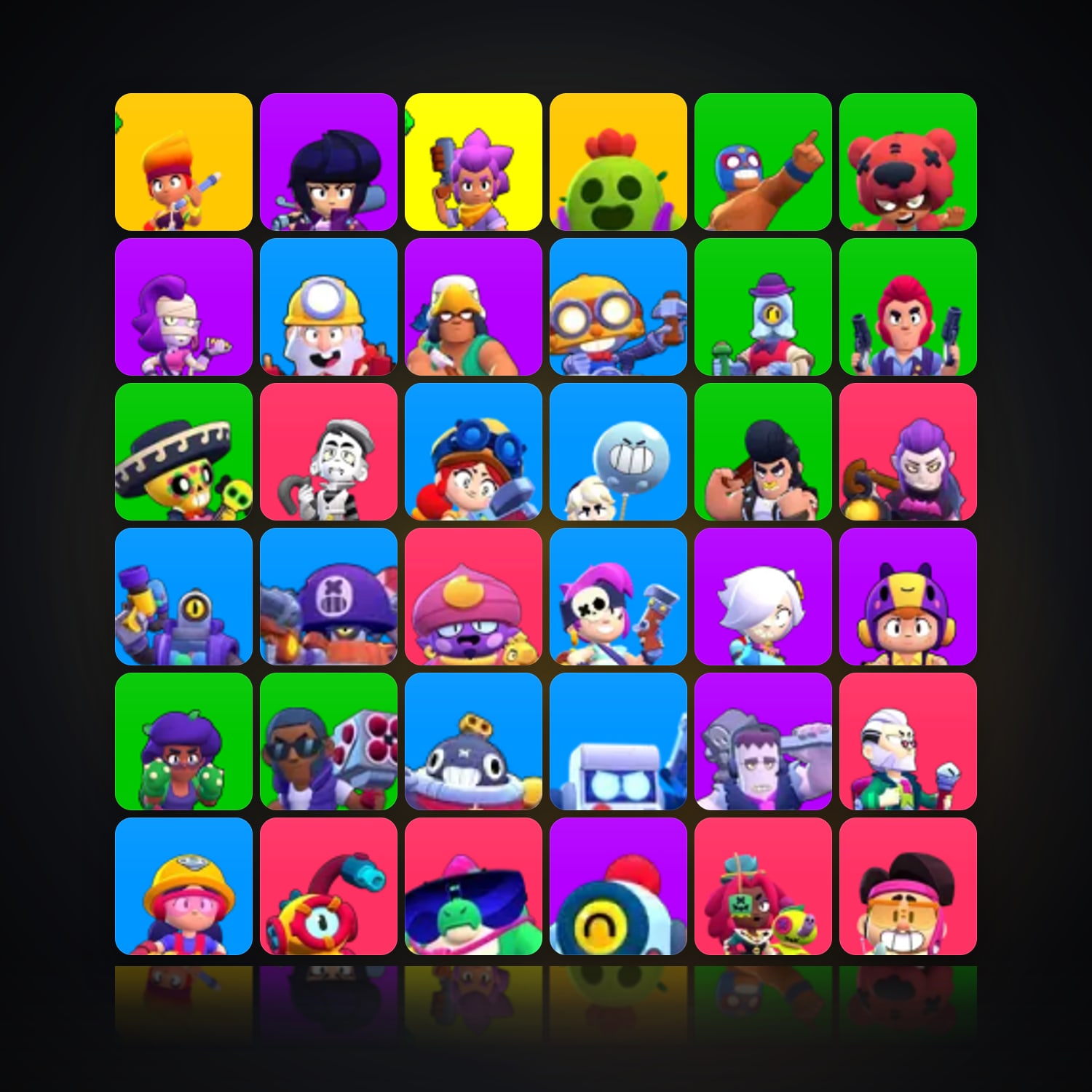 38 Brawlers | 6.8K Trophies — HabibiAccounts