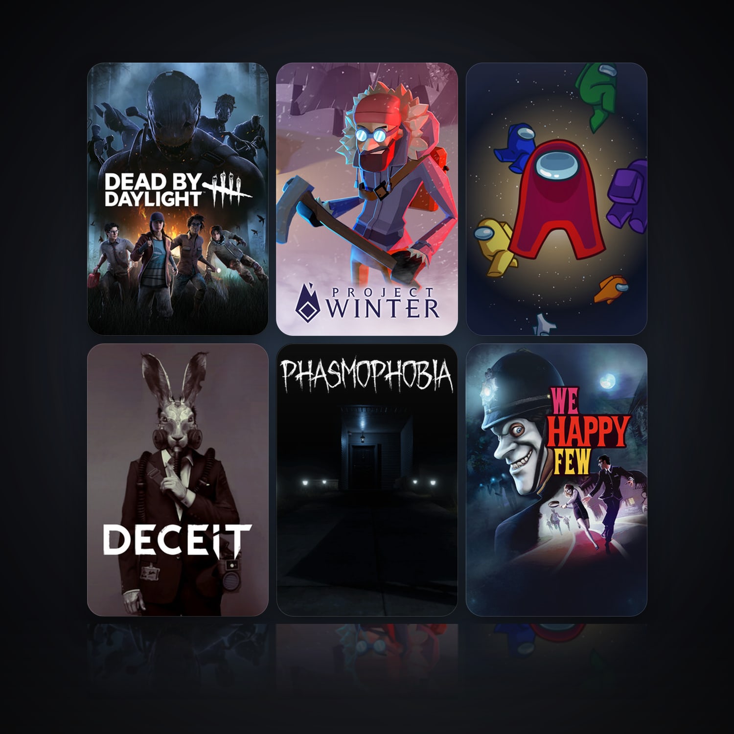 Dead by Daylight & Project Winter | 11 Games | Has VAC — HabibiAccounts