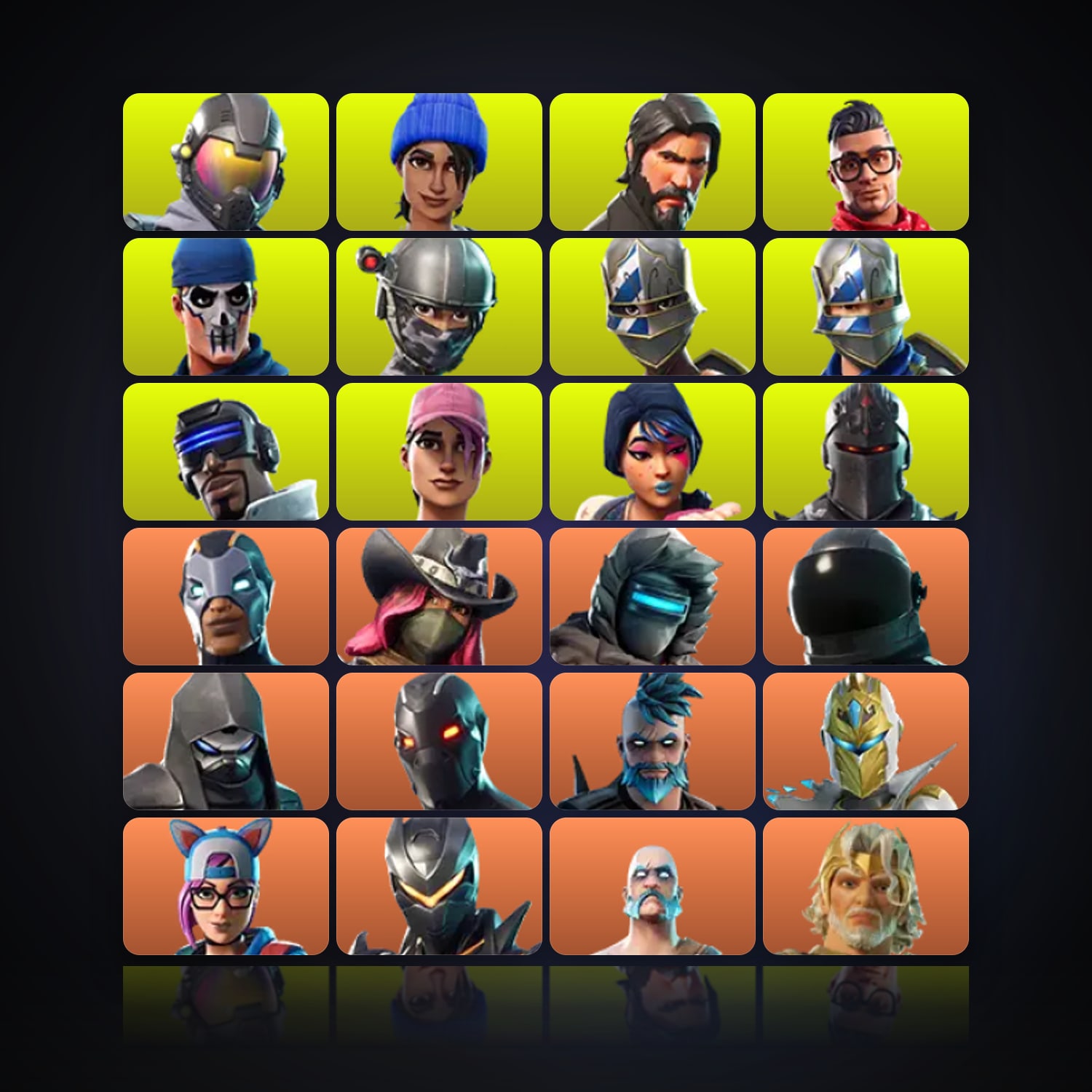 Fortnite | 75 Skins | 600 V-Bucks | Level 1739 | 213 Wins — HabibiAccounts