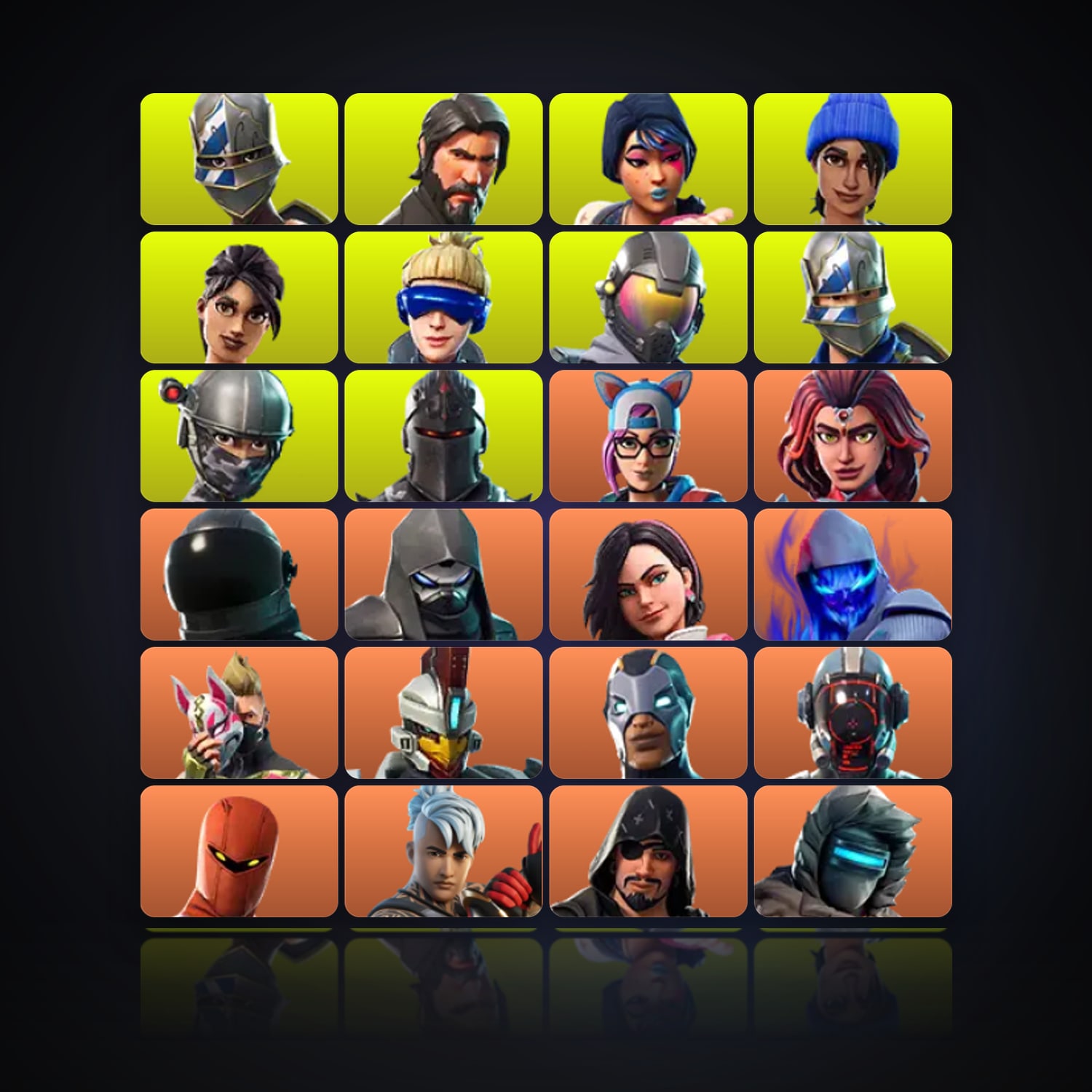 Fortnite | 82 Skins | 400 V-Bucks | Level 1742 | 655 Wins — HabibiAccounts