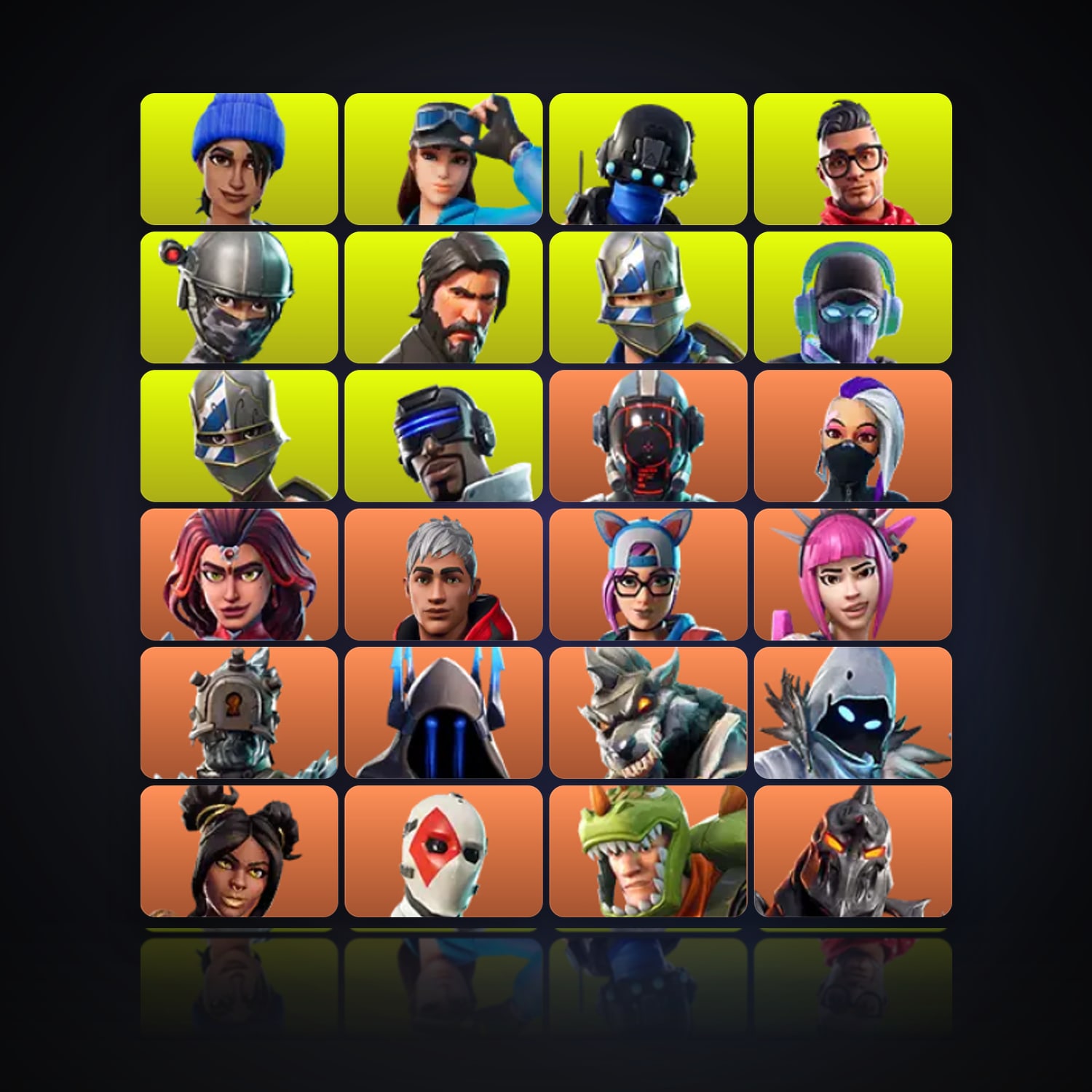 Fortnite | 111 Skins | 900 V-Bucks | Level 905 | 324 Wins — HabibiAccounts