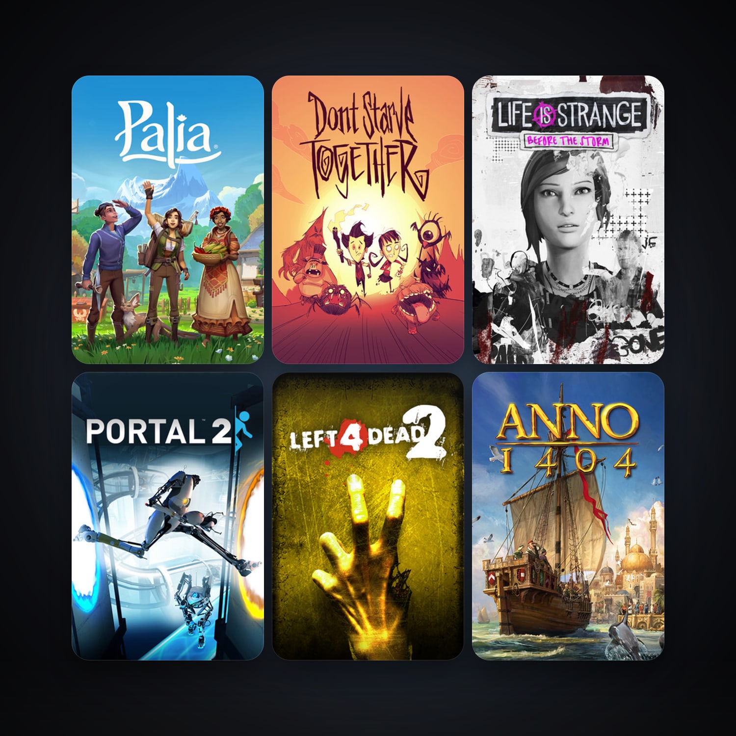 Left 4 Dead 2 + Portal 2, 18 games, clean — HabibiAccounts