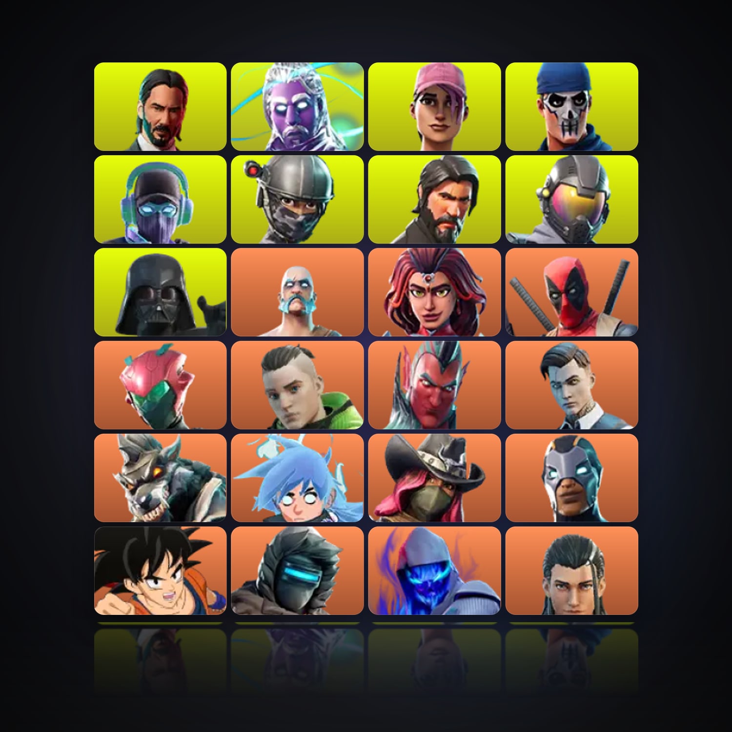 Fortnite | 229 Skins | 3.8K V-Bucks | Level 2318 | 453 Wins — HabibiAccounts