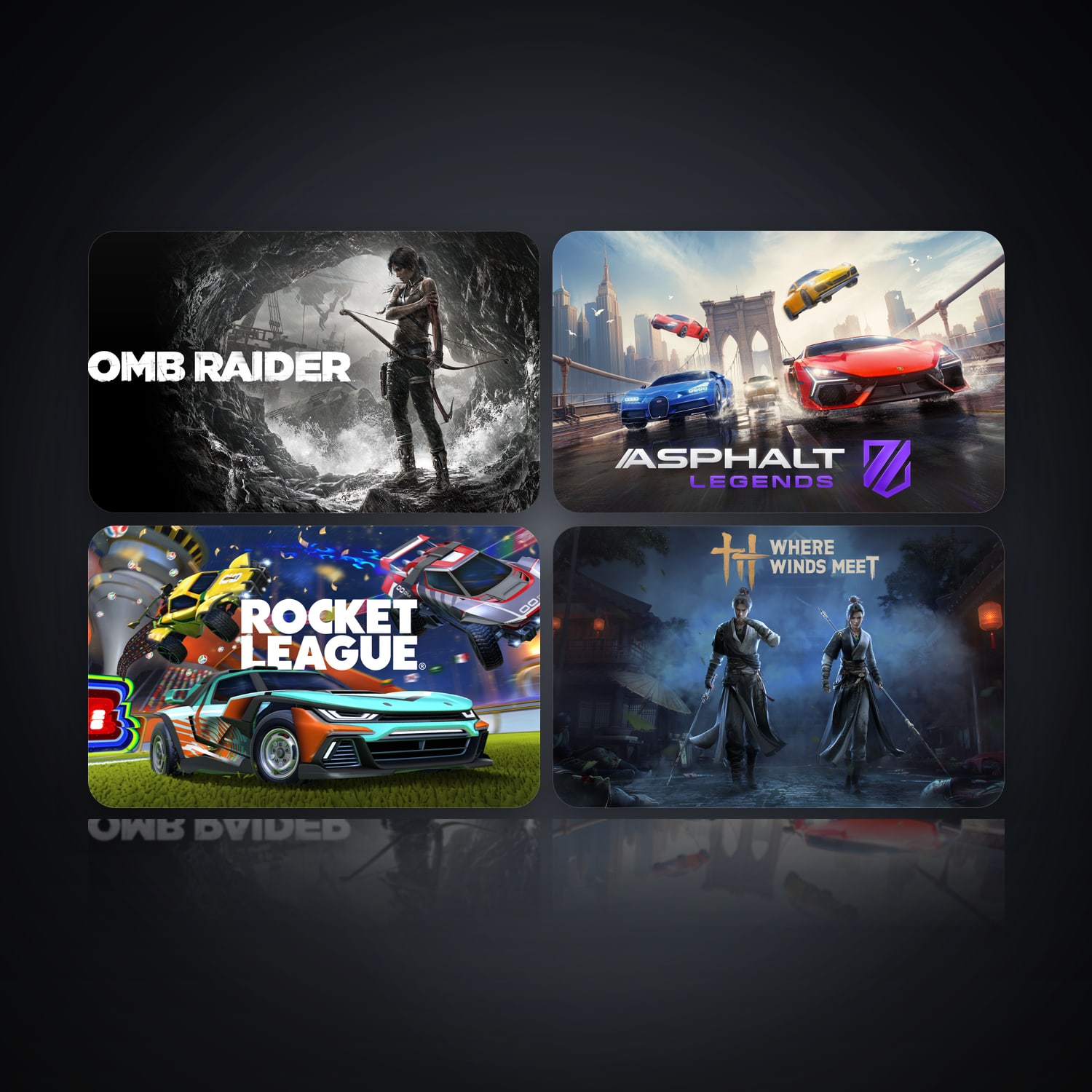 Tomb Raider GAME OF THE YEAR EDITION & Asphalt Legends Unite | 5 Games — HabibiAccounts