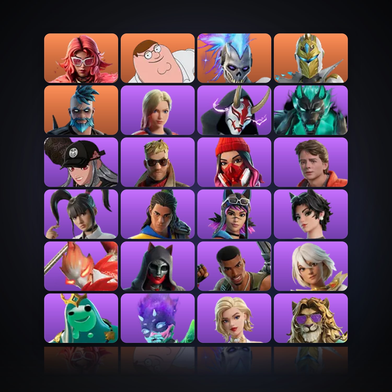 Fortnite | 53 Skins | 550 V-Bucks | Level 721 | 45 Wins — HabibiAccounts