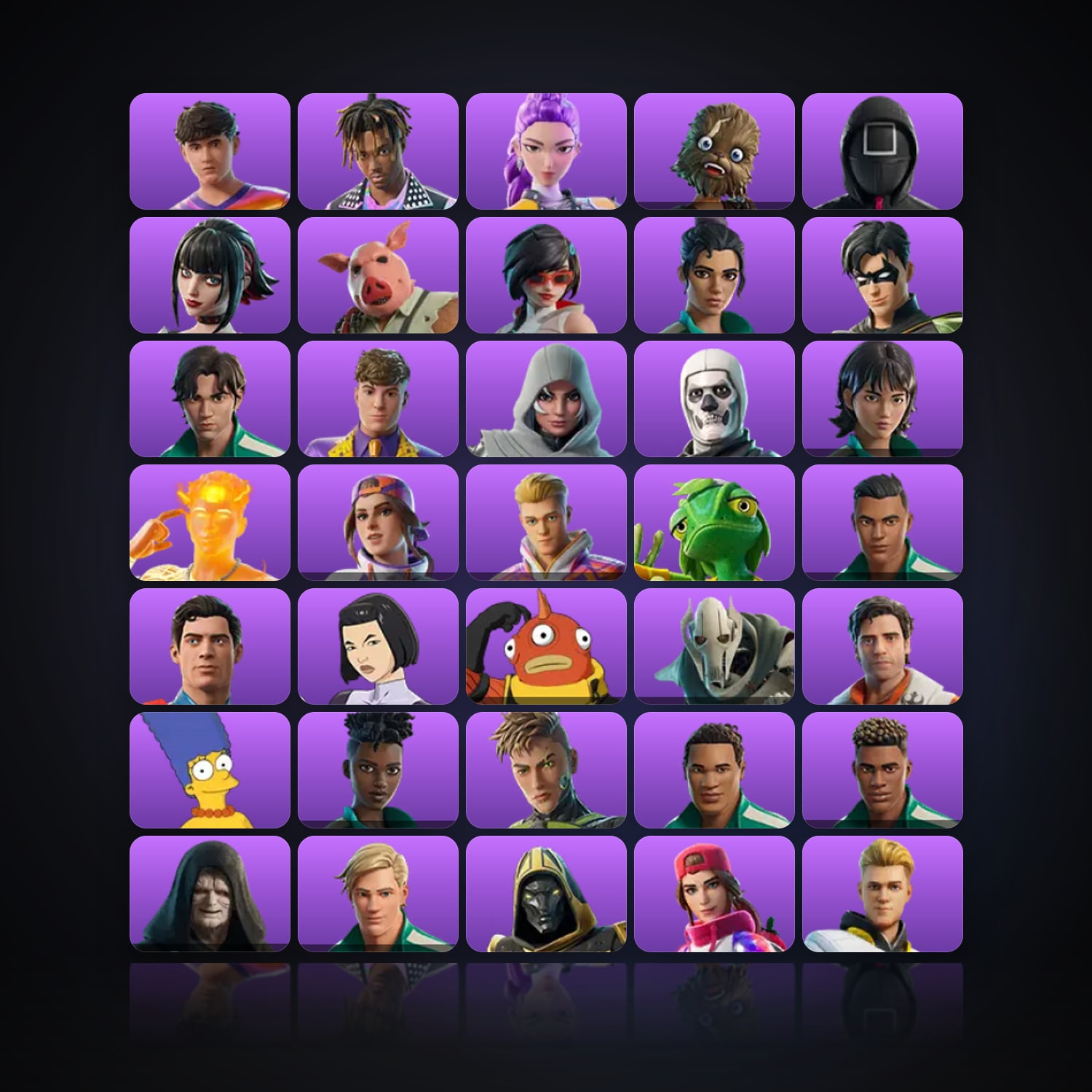 Fortnite | 48 Skins | 700 V-Bucks | Level 1377 | 81 Wins — HabibiAccounts