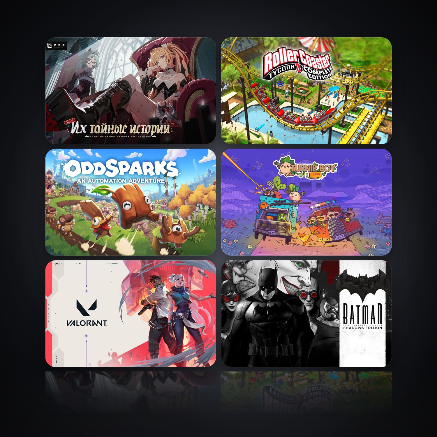 Zenless Zone Zero & RollerCoaster Tycoon 3: Complete Edition | 16 Games — HabibiAccounts