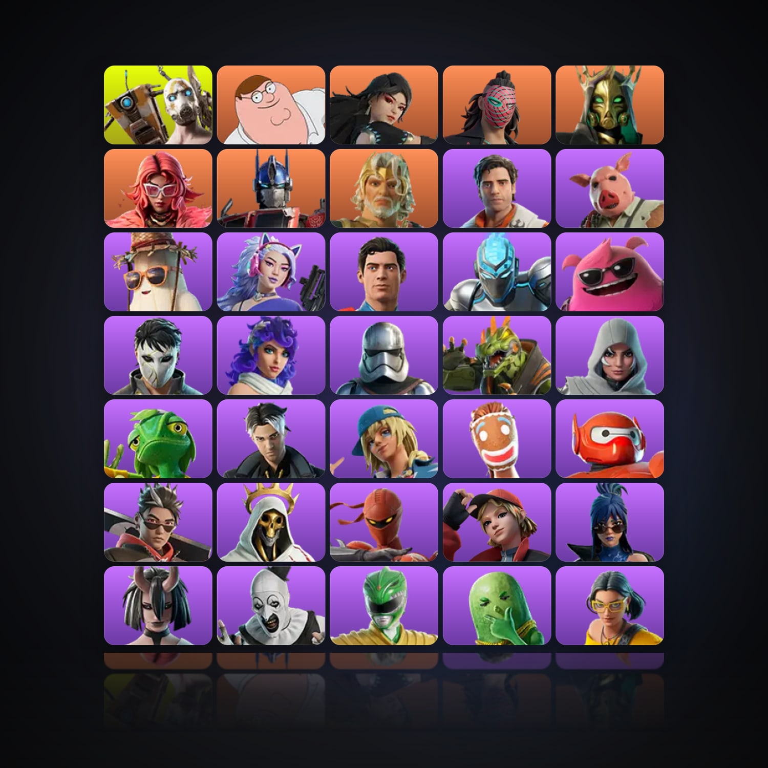 Fortnite | 185 Skins | 100 V-Bucks | Level 2456 | 239 Wins — HabibiAccounts