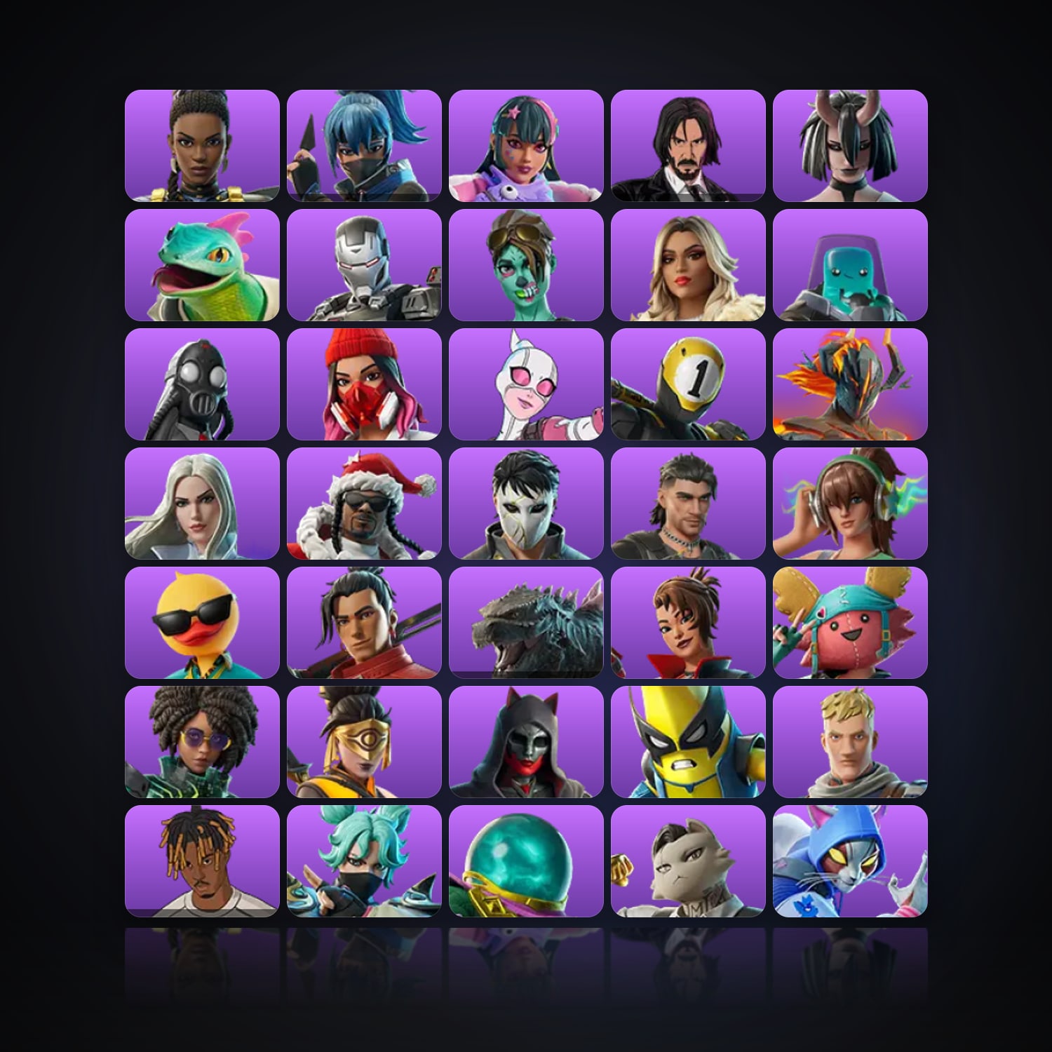 Fortnite | 38 Skins | 150 V-Bucks | Level 798 | 31 Wins — HabibiAccounts