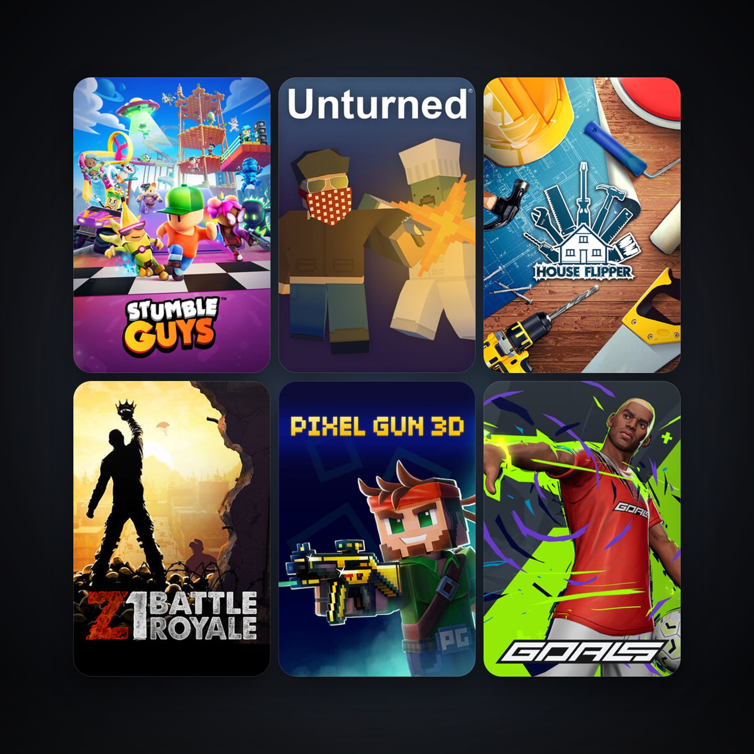 Unturned + Transformice, 24 games, clean — HabibiAccounts