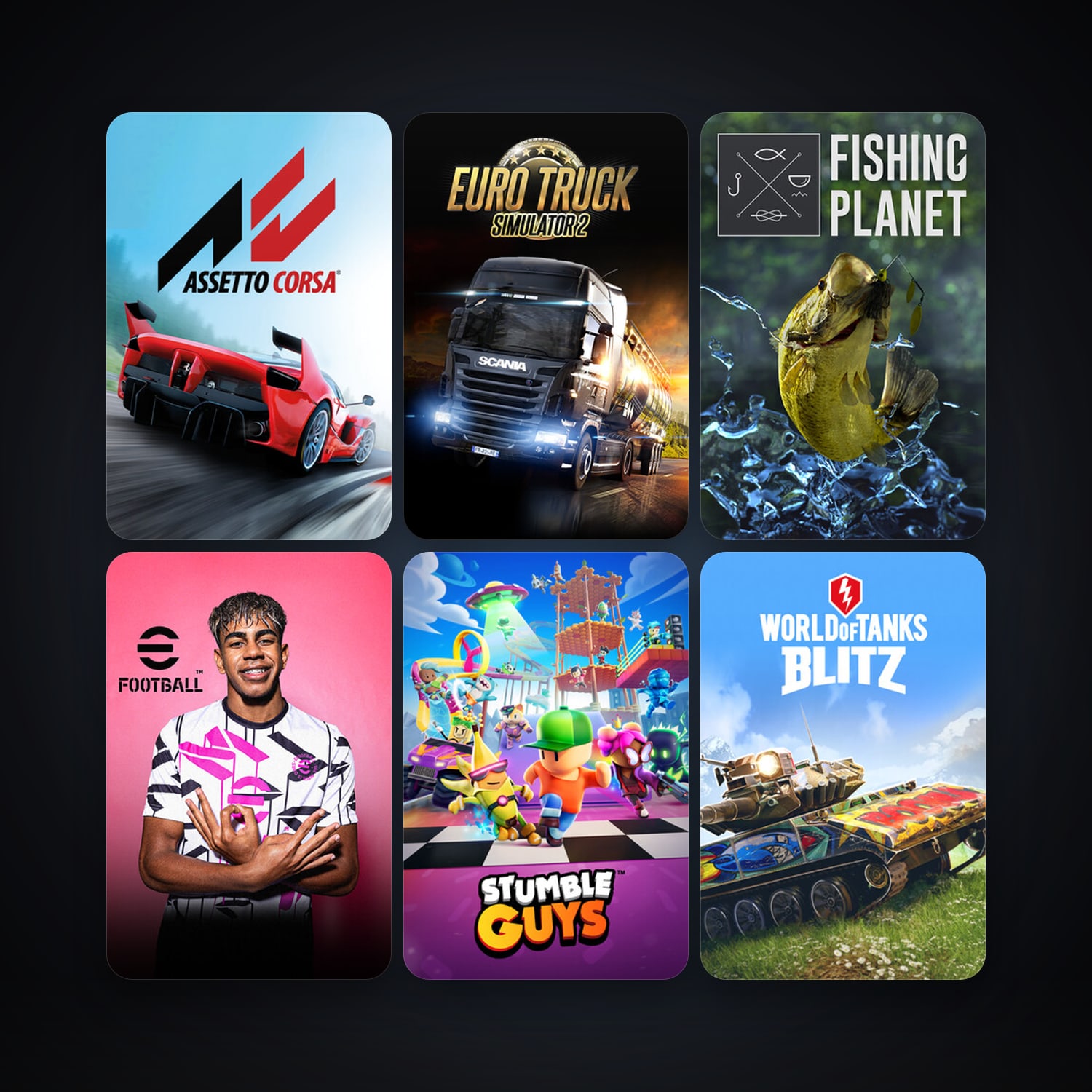 Free CS2 (No Prime) + Euro Truck Simulator 2, 35 games, clean — HabibiAccounts