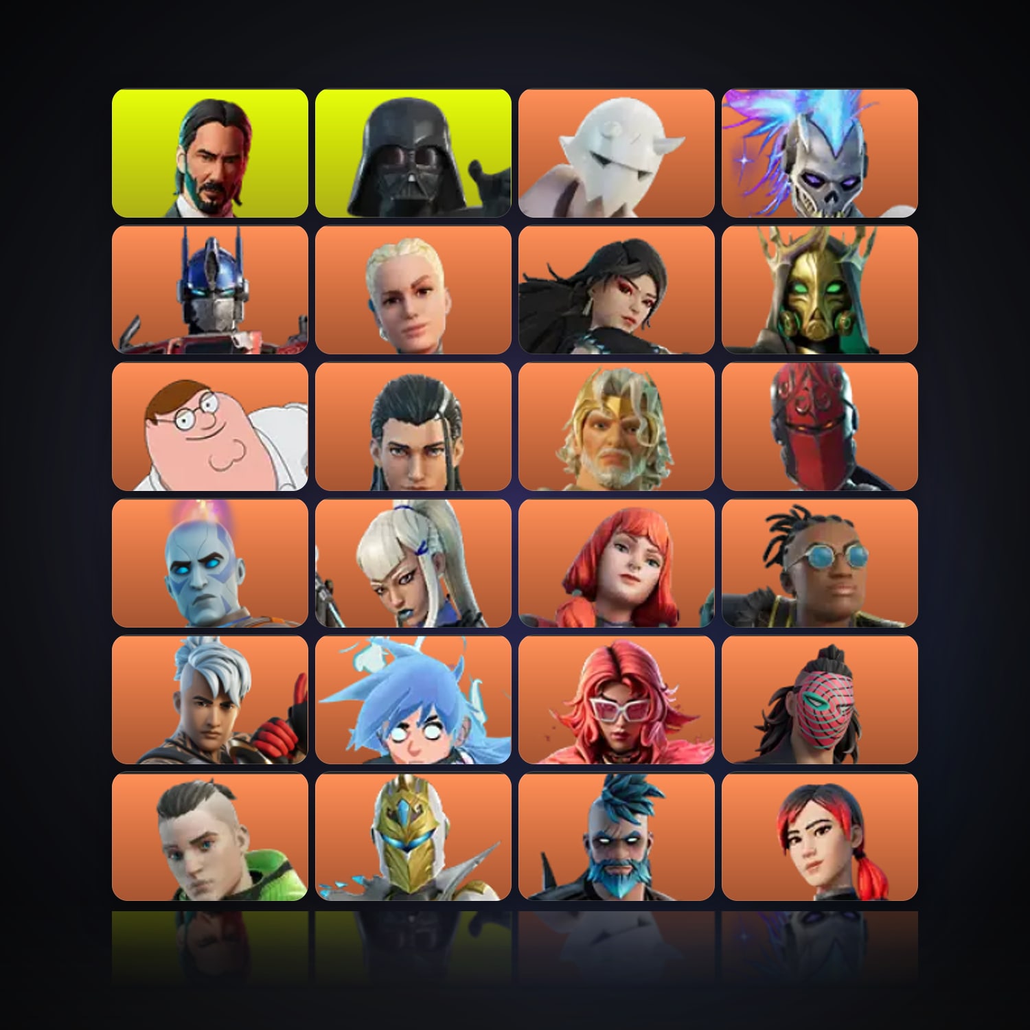Fortnite | 277 Skins | 850 V-Bucks | Level 2926 | 1.4K Wins — HabibiAccounts