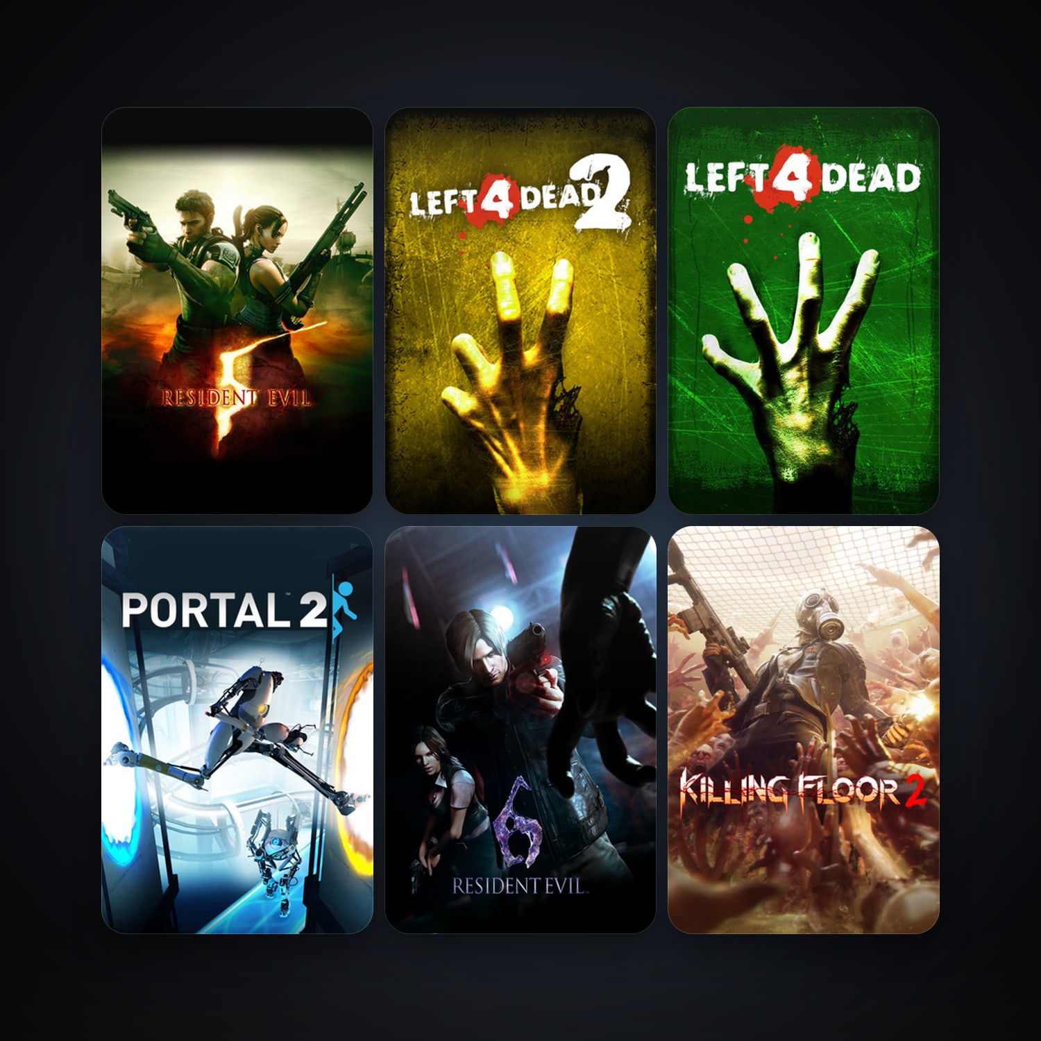 Left 4 Dead + Left 4 Dead 2, 6 games, clean — HabibiAccounts