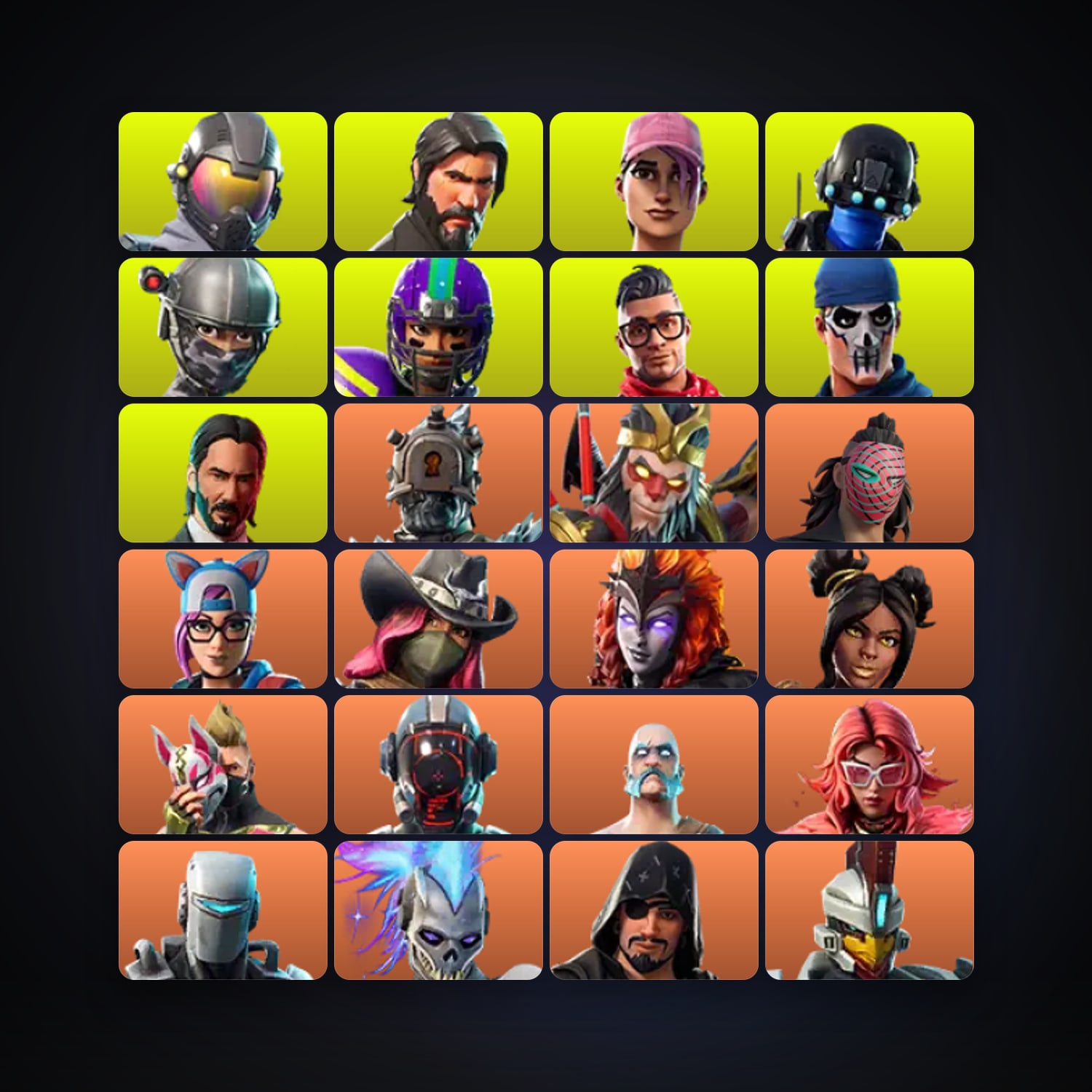 The Prisoner — Wukong — 219 skins — 900 V-Bucks — lvl 2349 — HabibiAccounts