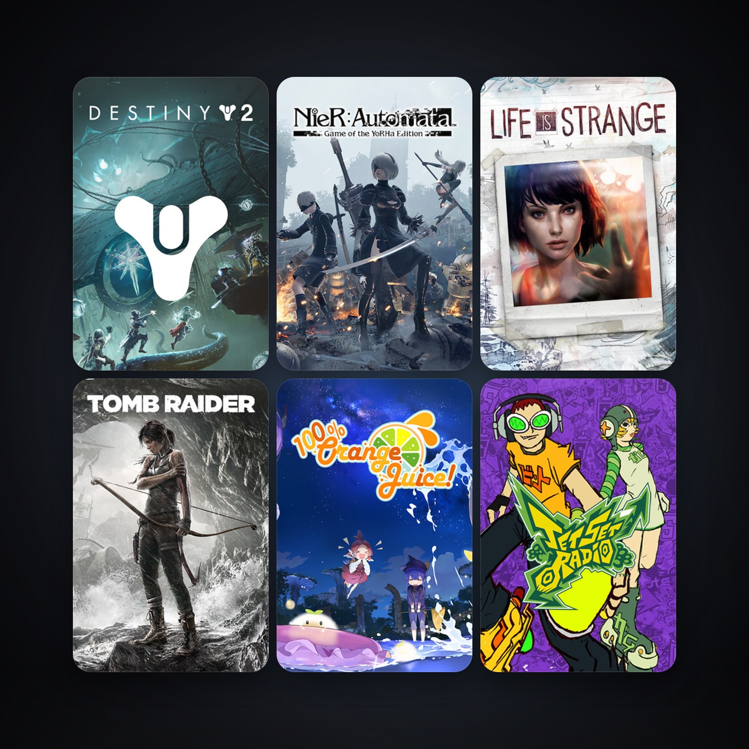 Tomb Raider + Jet Set Radio, 26 games, Steam 12, clean — HabibiAccounts