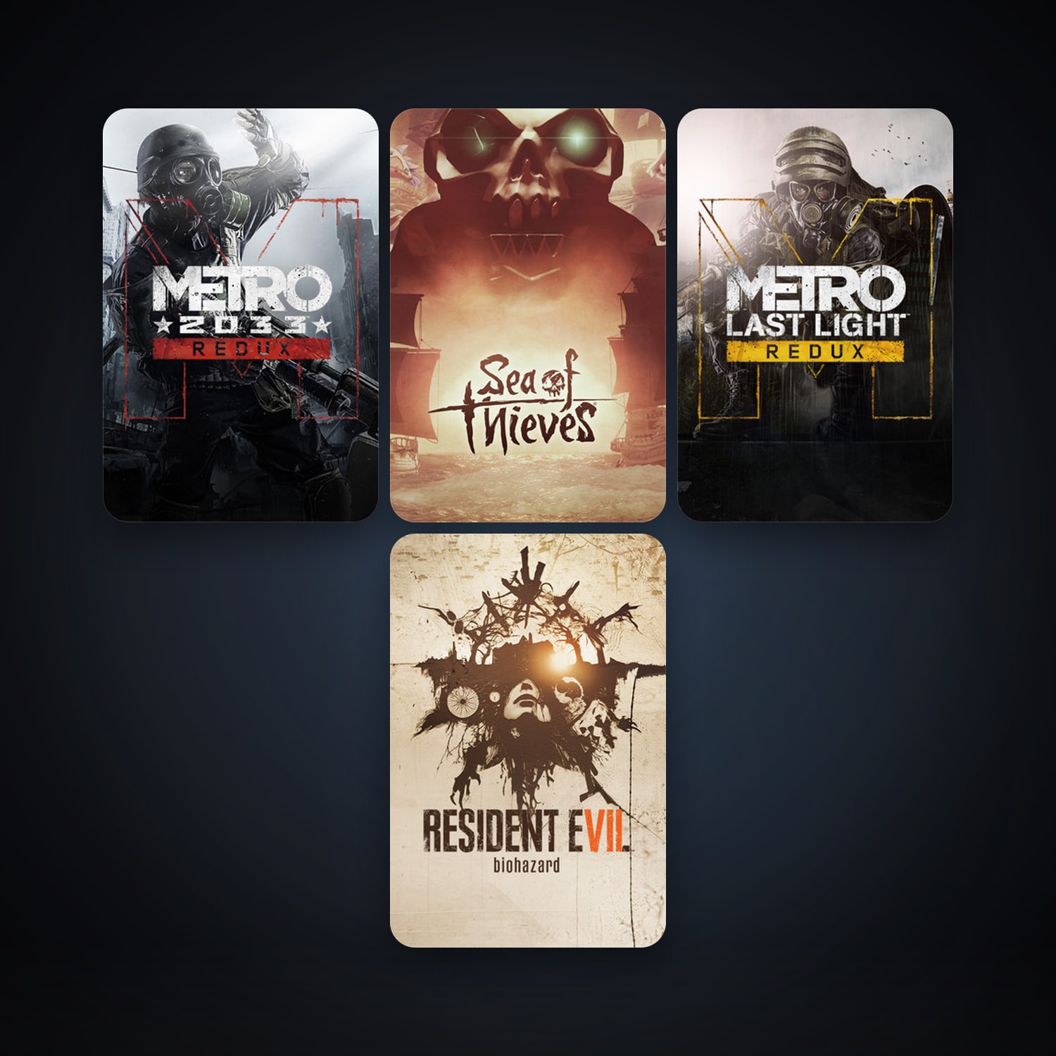 Metro 2033 Redux + Metro: Last Light Redux, 10 games, clean — HabibiAccounts