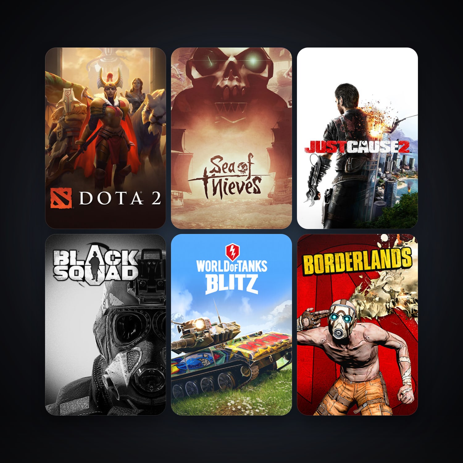 Dota 2 + Just Cause 2, 14 games, clean — HabibiAccounts