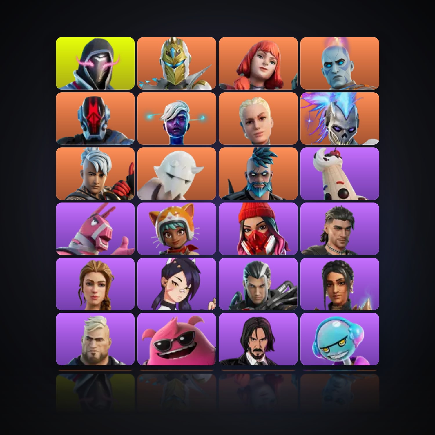 Fortnite | 68 Skins | 11.8K V-Bucks | Level 693 | 182 Wins — HabibiAccounts