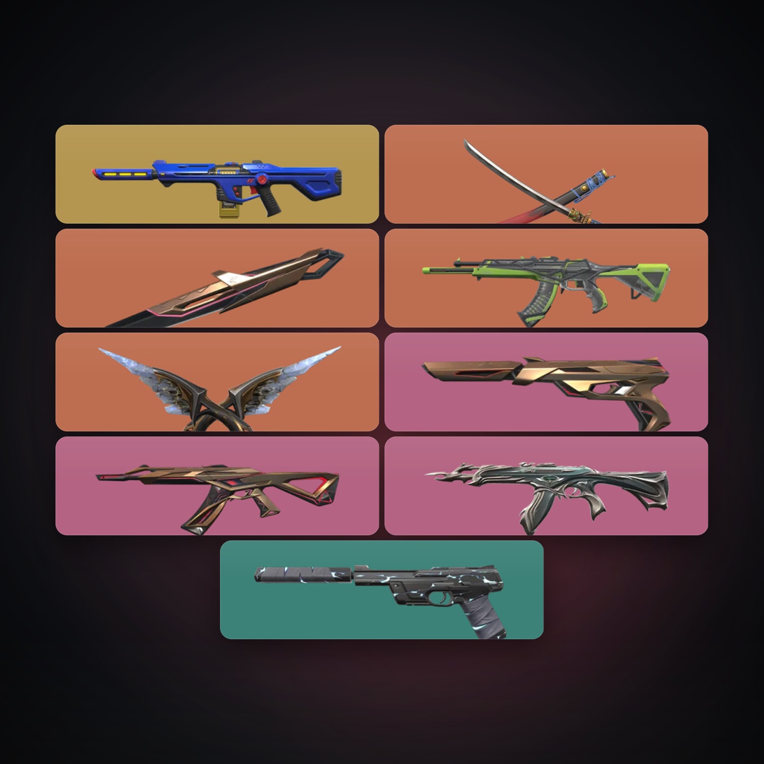 NA Bronze 1 locker — 3 knives, 10 skins, lvl 89 — HabibiAccounts