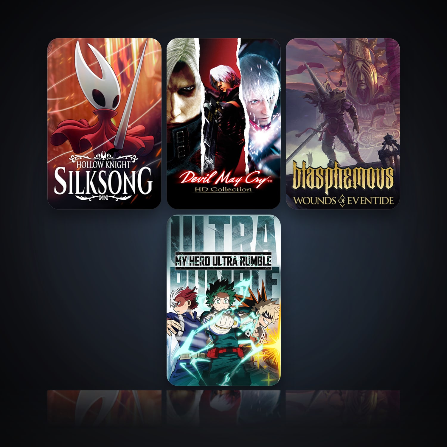 Hollow Knight: Silksong & Devil May Cry HD Collection | Clean — HabibiAccounts