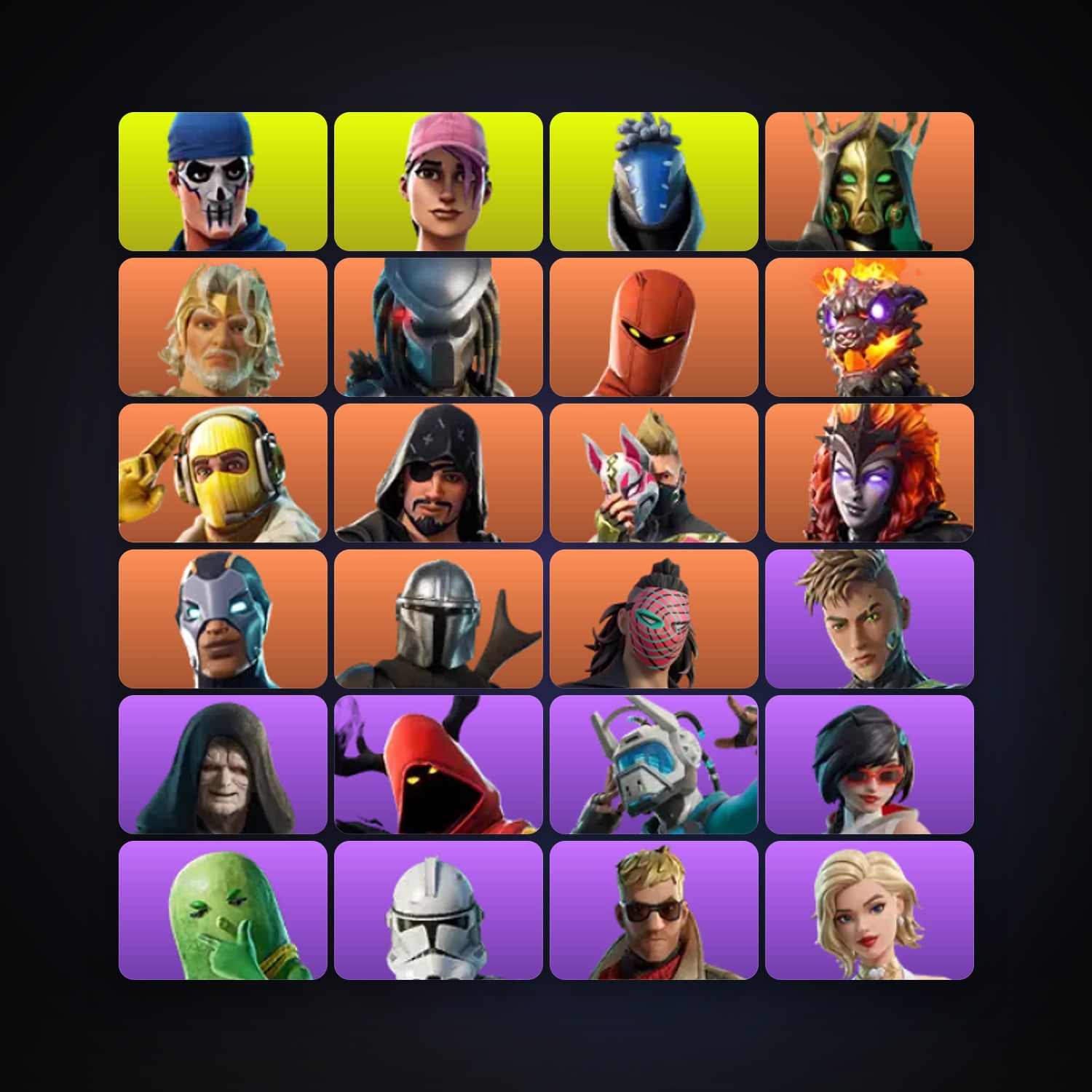 Fortnite | 155 Skins | 400 V-Bucks | Level 2556 | 155 Wins — HabibiAccounts