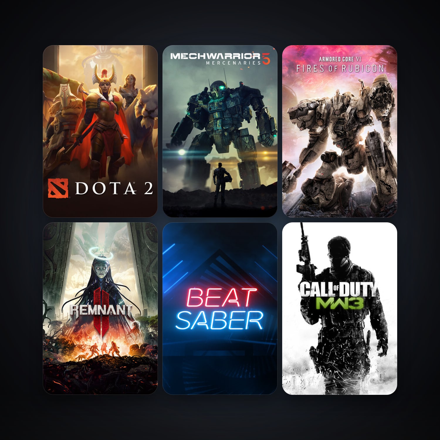 Dota 2 + Call of Duty: Modern Warfare 3 (2011), 41 games, Steam 10, clean — HabibiAccounts