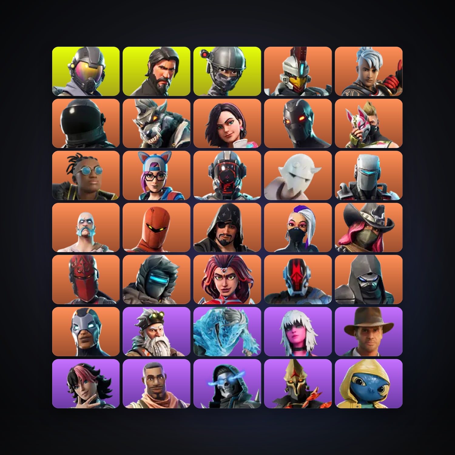 Fortnite | 139 Skins | 2.4K V-Bucks | Level 1327 | 257 Wins — HabibiAccounts