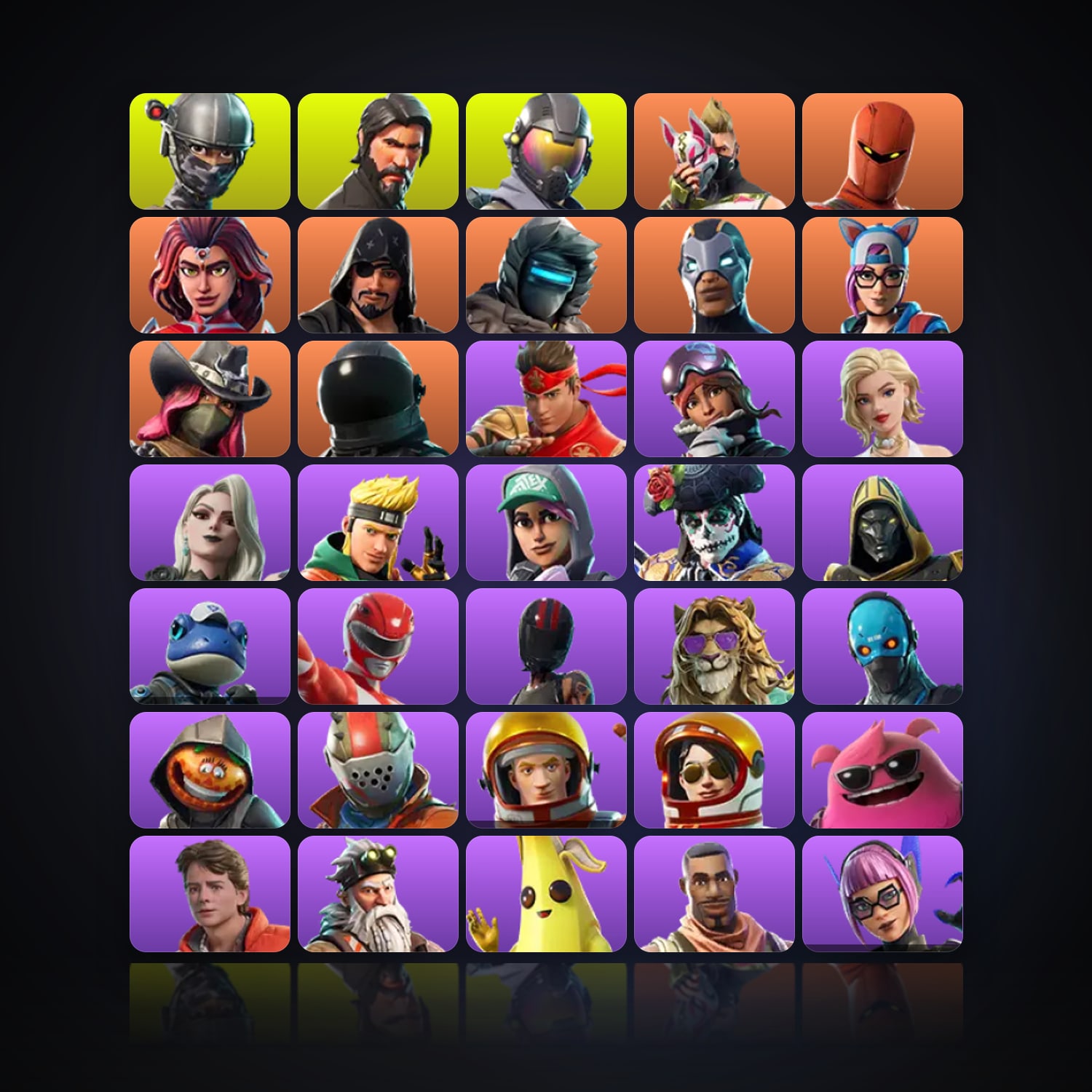 Fortnite | 59 Skins | 100 V-Bucks | Level 1317 | 247 Wins — HabibiAccounts