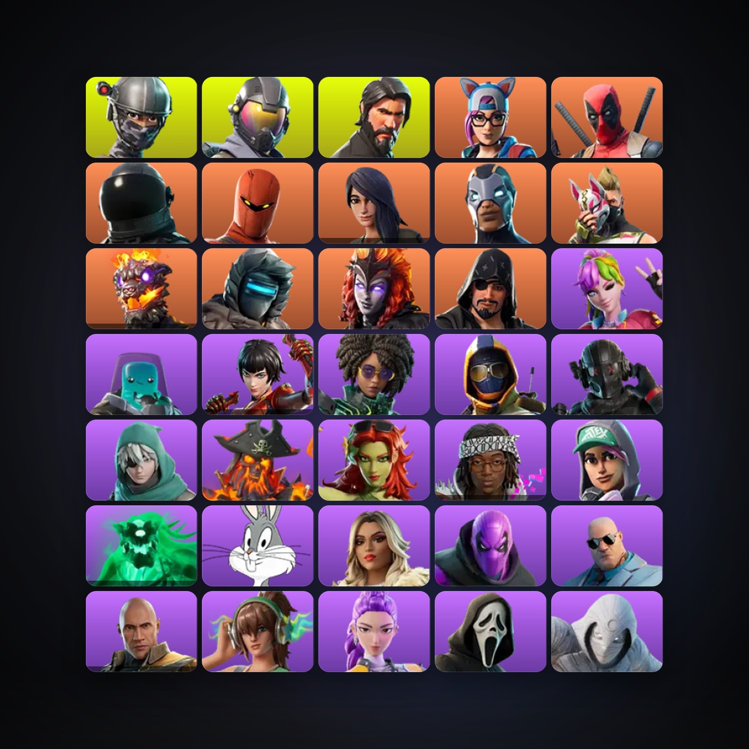 Fortnite | 84 Skins | 1.8K V-Bucks | Level 787 | 150 Wins — HabibiAccounts