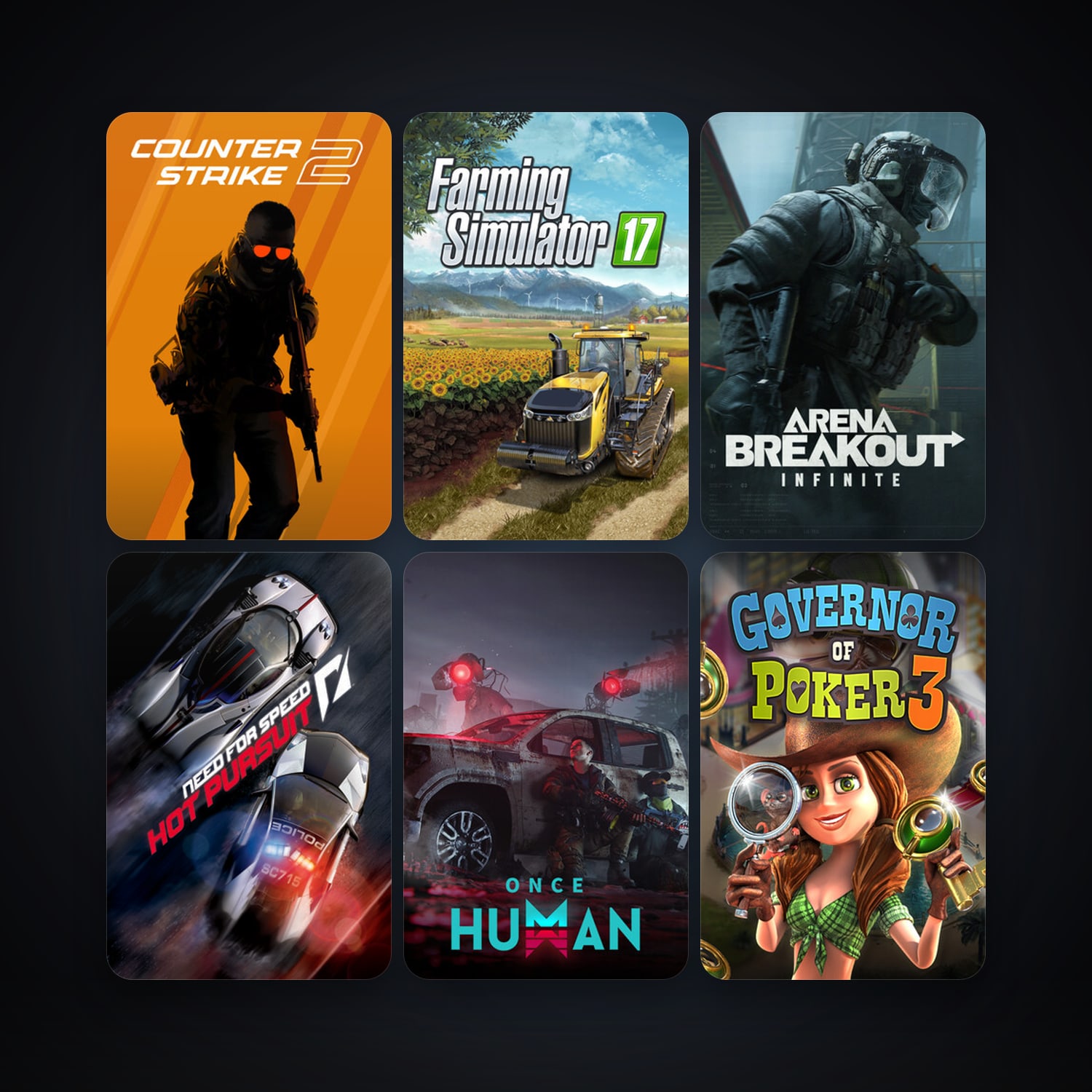 CS2 Prime + Need For Speed: Hot Pursuit, 19 games, clean — HabibiAccounts